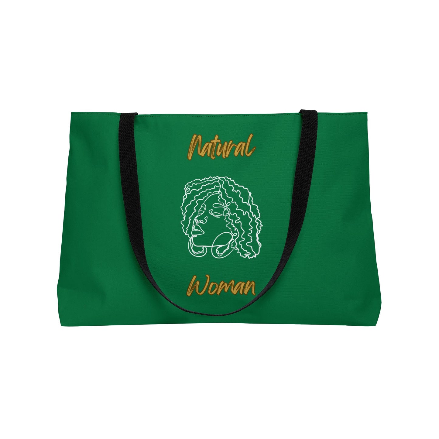 Natural Woman Naturally Me (WL) Weekender Tote Bag DARK GREEN