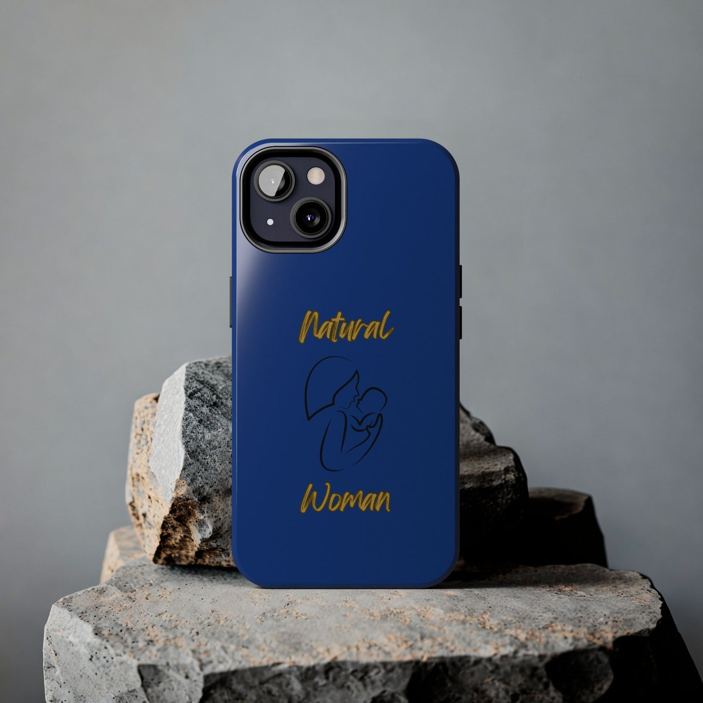 Natural Woman Long Awaited (BL)Tough Phone Cases DARK BLUE