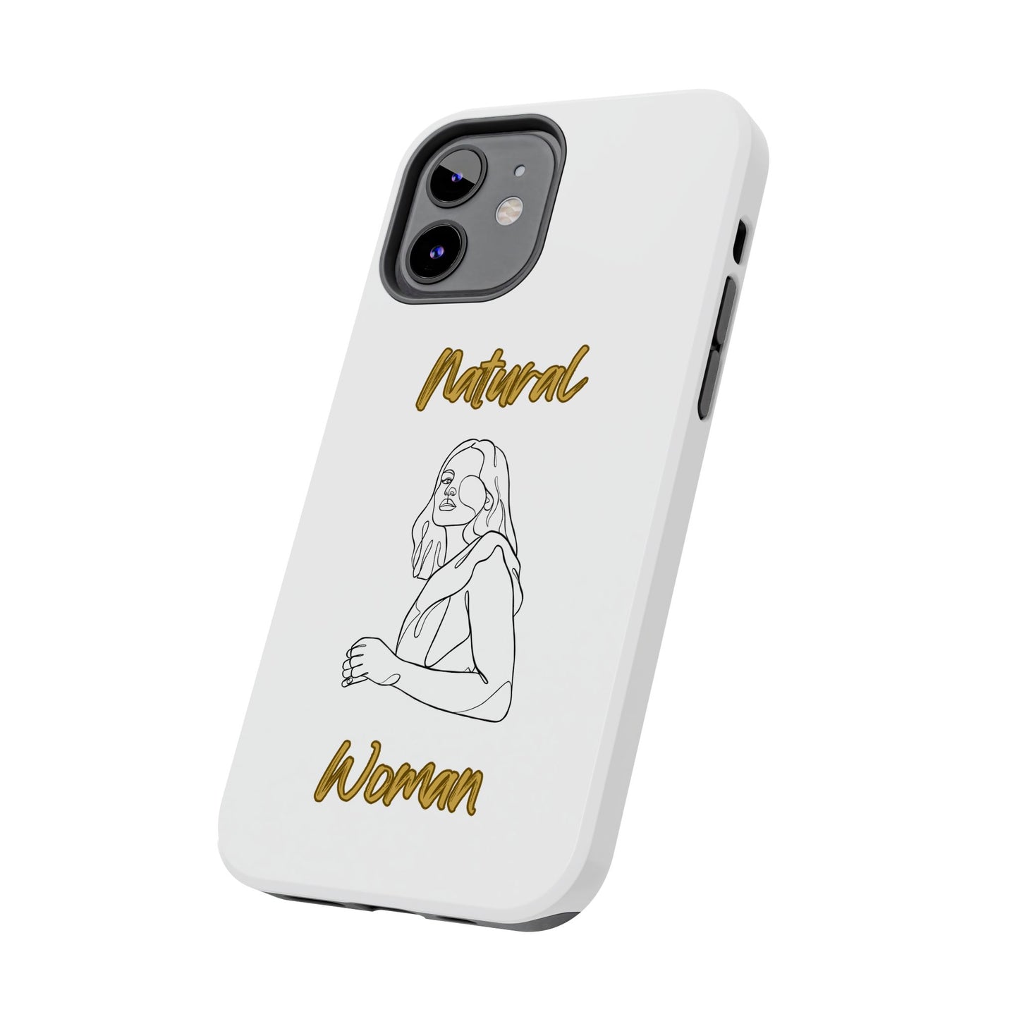Natural Woman Care Free (BL)Tough Phone Cases WHITE