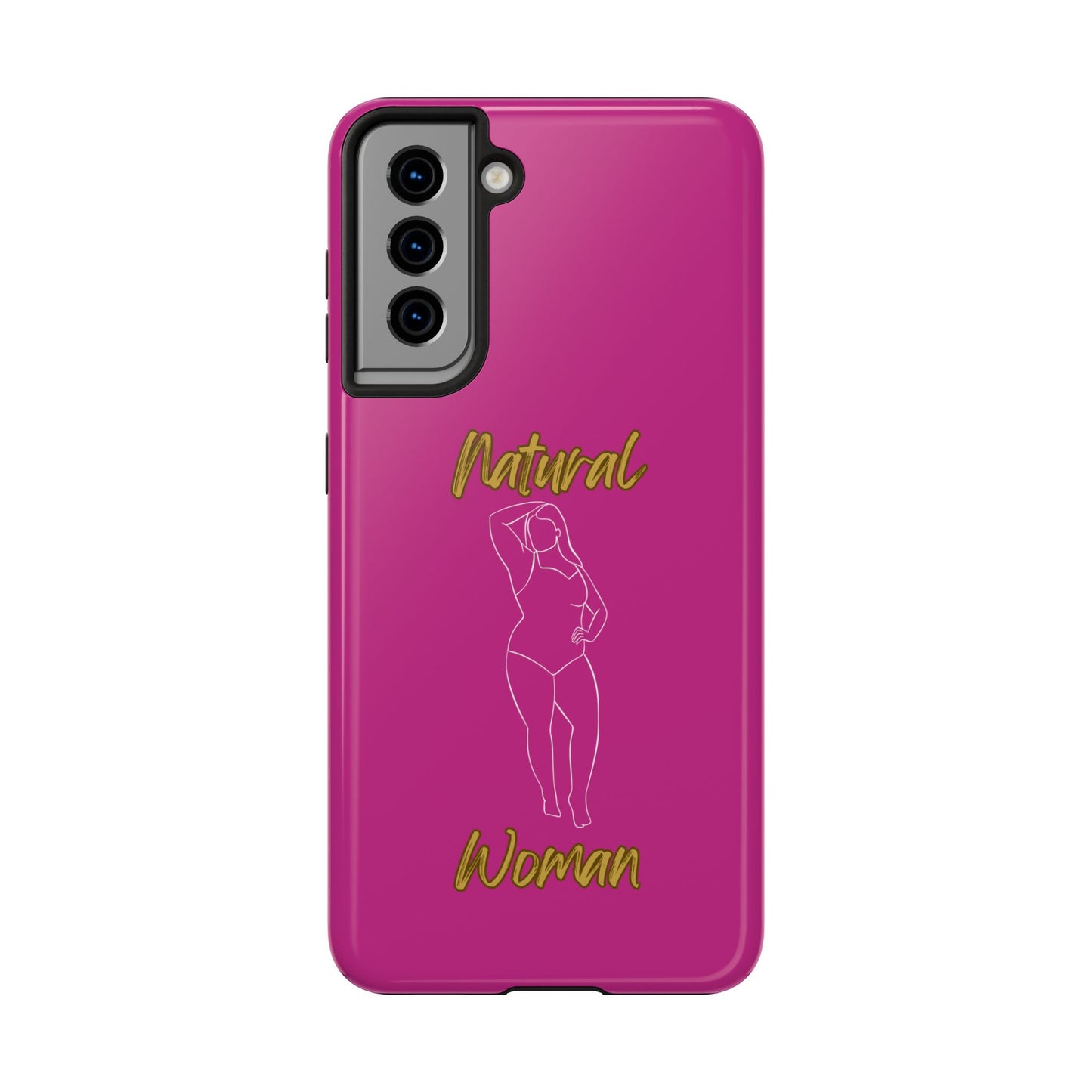 Natural Woman Looking Good (WL)Tough Phone Cases PINK