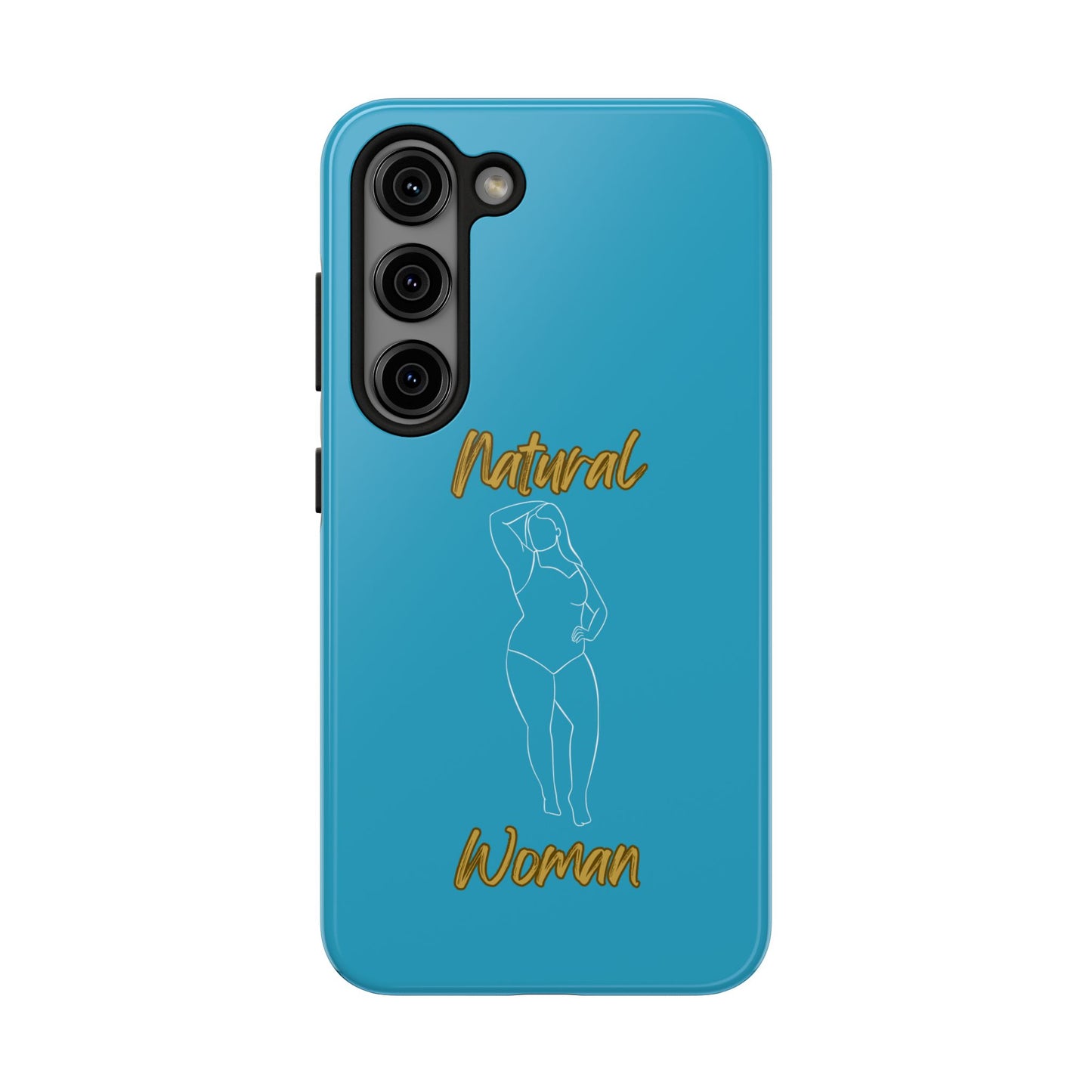 Natural Woman Looking Good (WL)Tough Phone Cases TURQUOISE