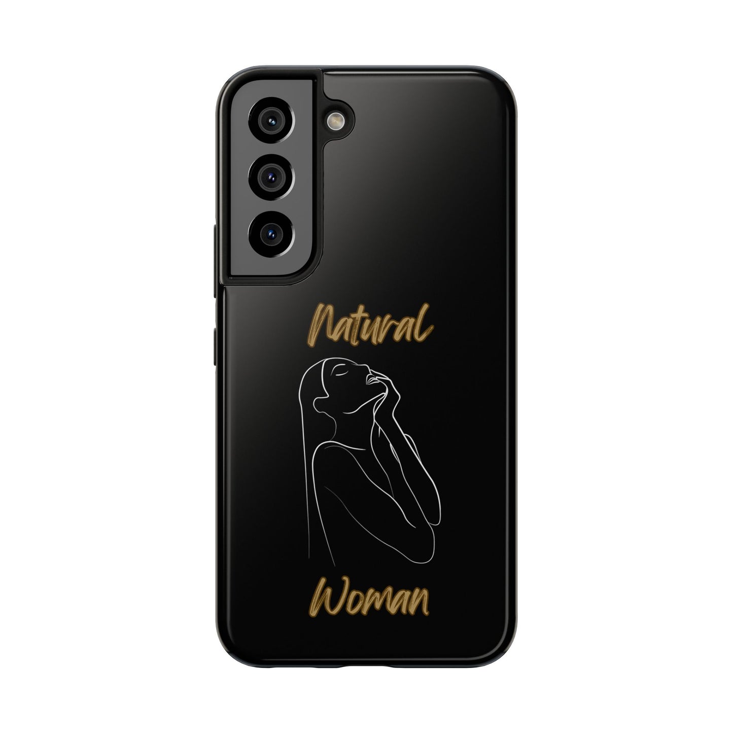 Natural Woman Thank You (WL) Tough Phone Cases BLACK
