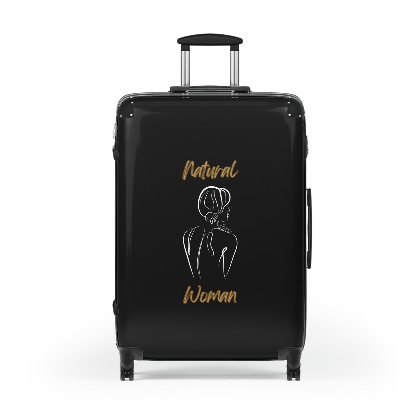 Natural Woman Back (WL) Suitcase BLACK