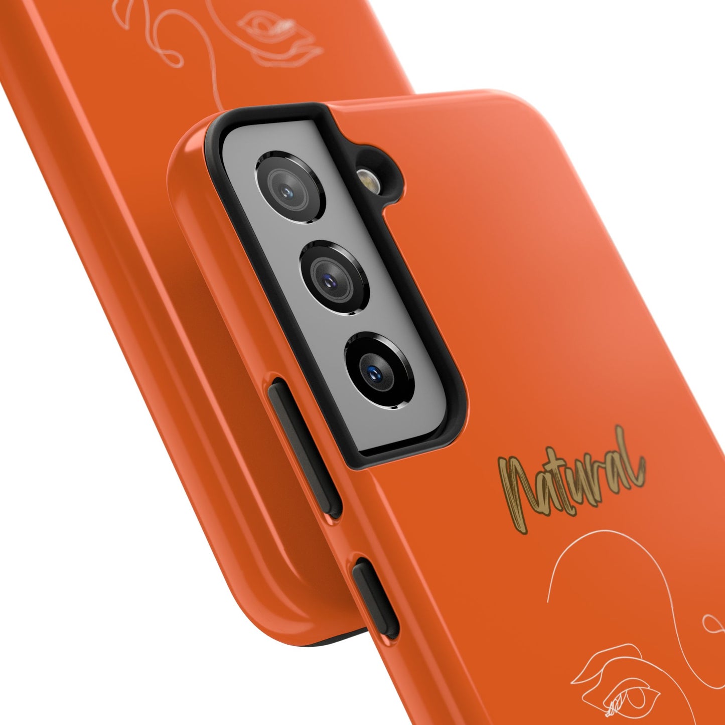 Natural Woman Looking (WL) Tough Phone Cases ORANGE
