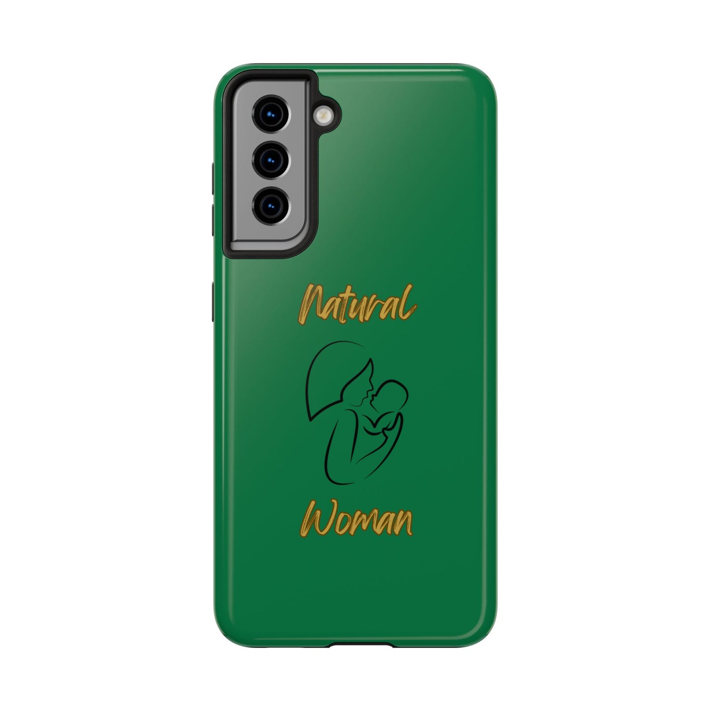 Natural Woman Long Awaited (BL)Tough Phone Cases DARK GREEN