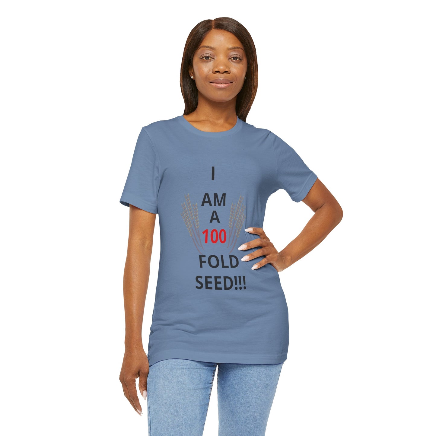 100-FOLD SEED (BL) T-Shirt