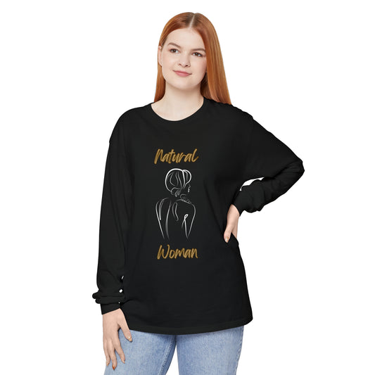 Natural Woman Back (WL) Long Sleeve T-Shirt