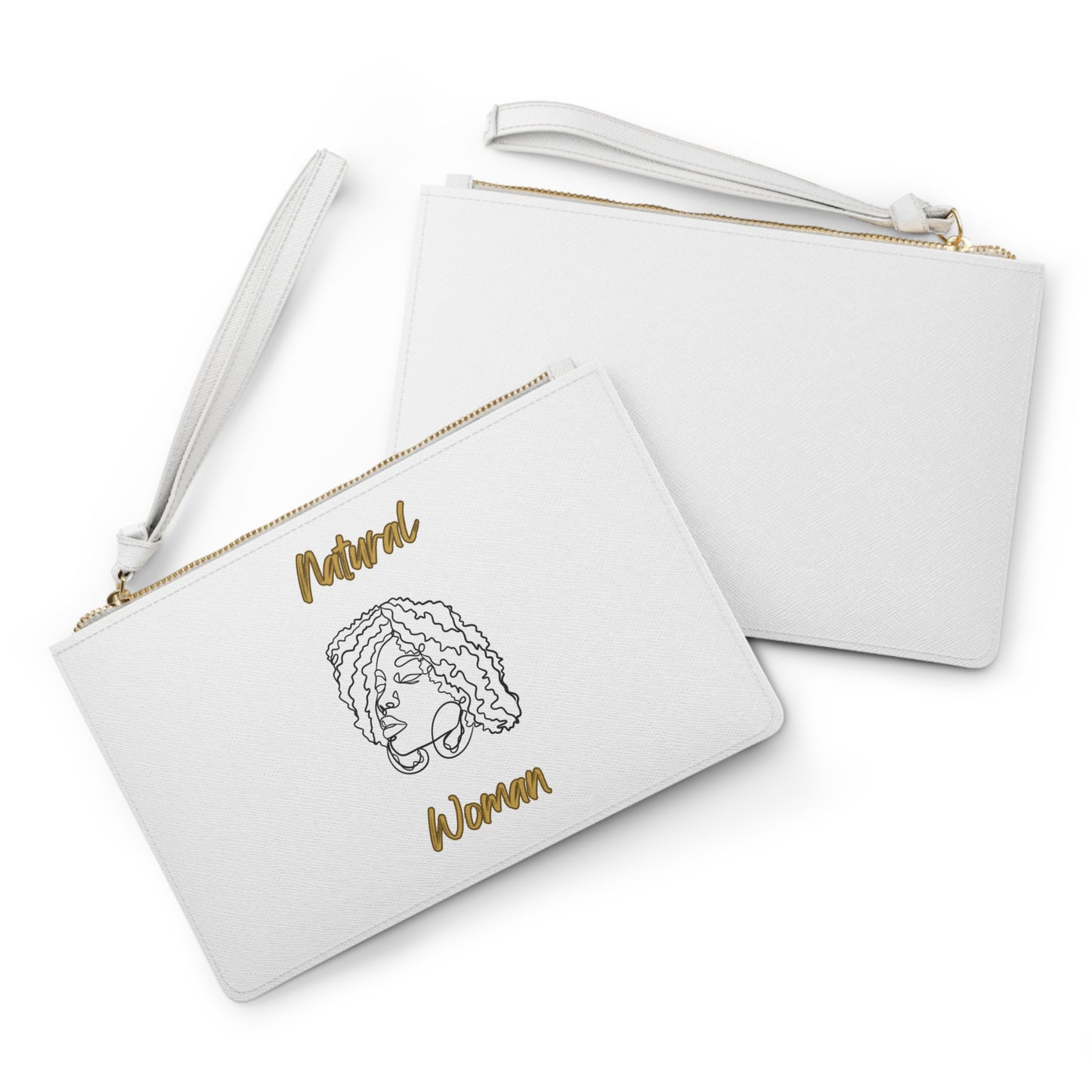 Natural Woman Naturally Me (BL) Clutch Bag WHITE
