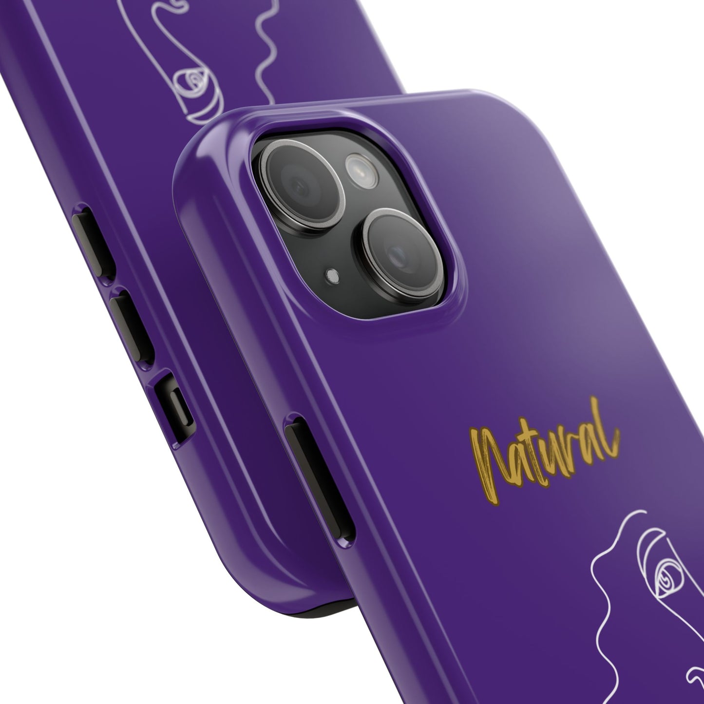 Natural Woman Peekaboo (WL)Tough Phone Cases PURPLE