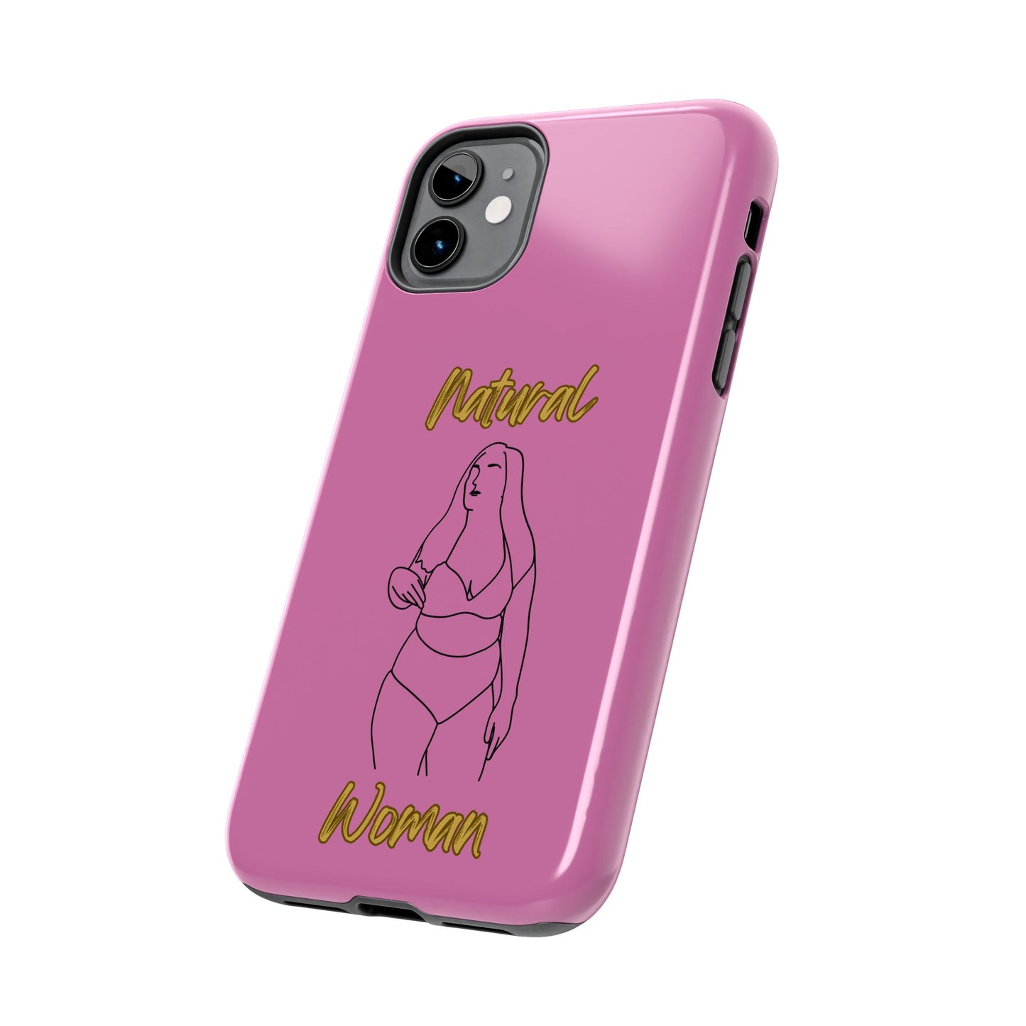 Natural Woman Full Beauty (BL)Tough Phone Cases LIGHT PINK