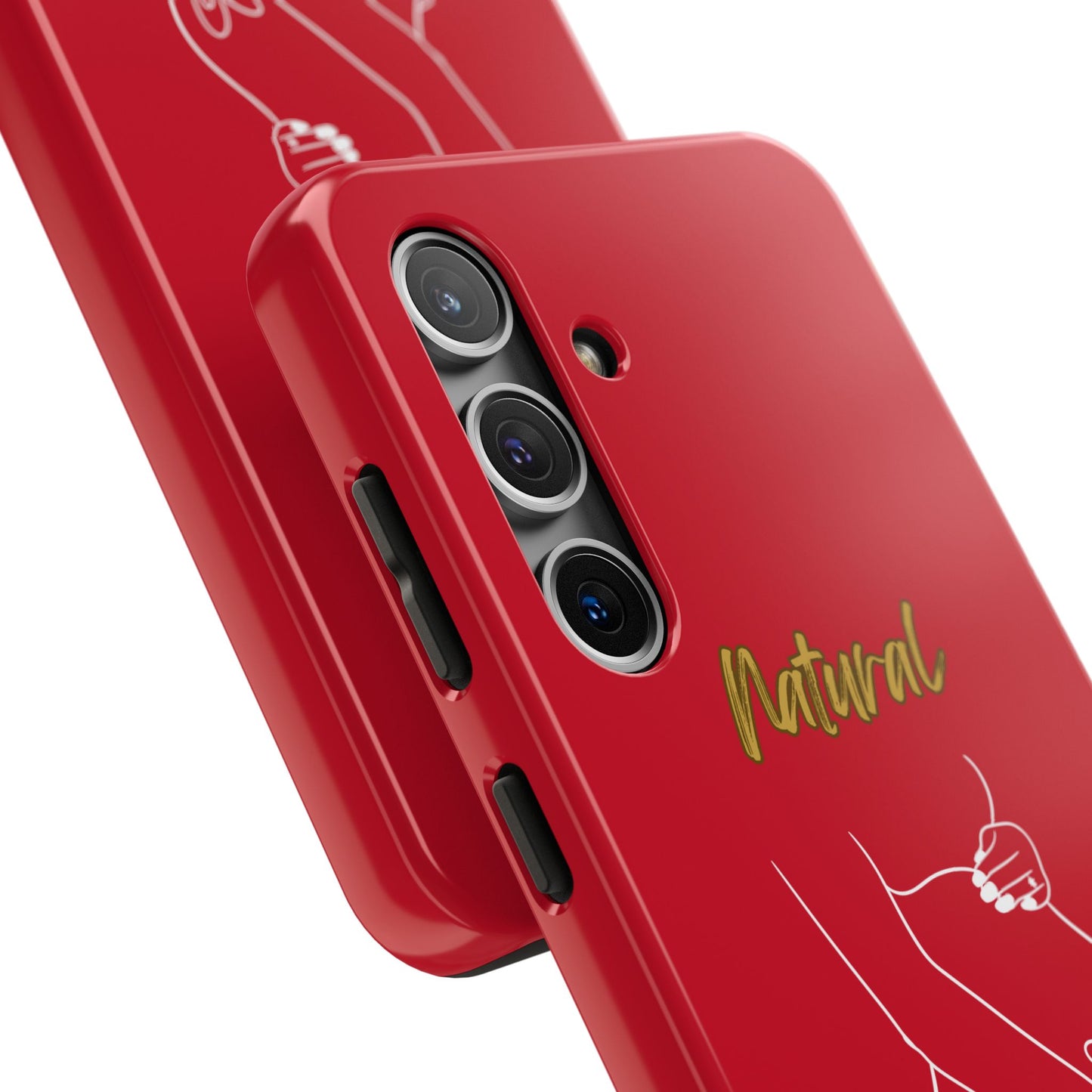 Natural Woman Loved In & Out (WL)Tough Phone Cases DARK RED