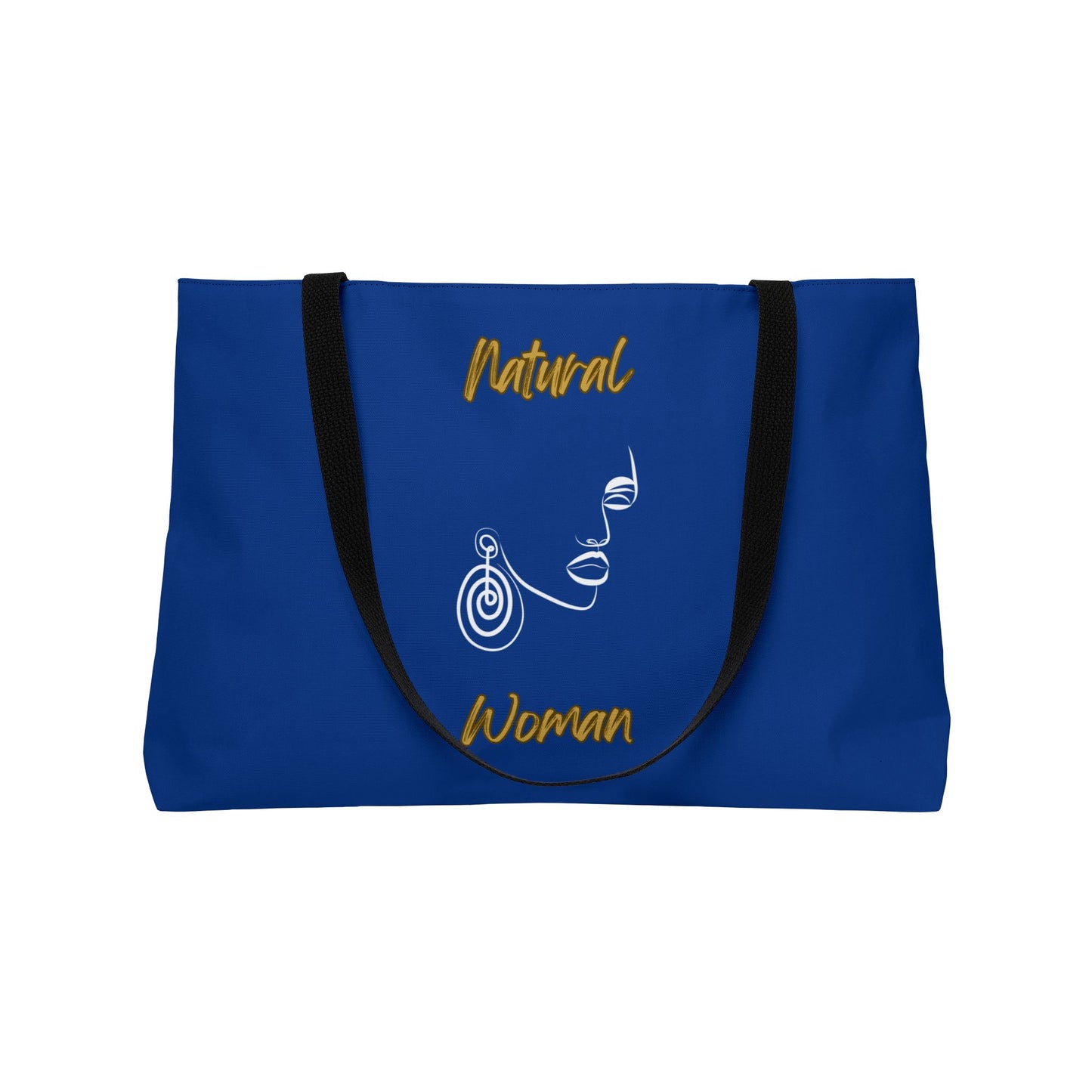 Natural Woman Music In My Soul (WL) Weekender Tote Bag DARK BLUE