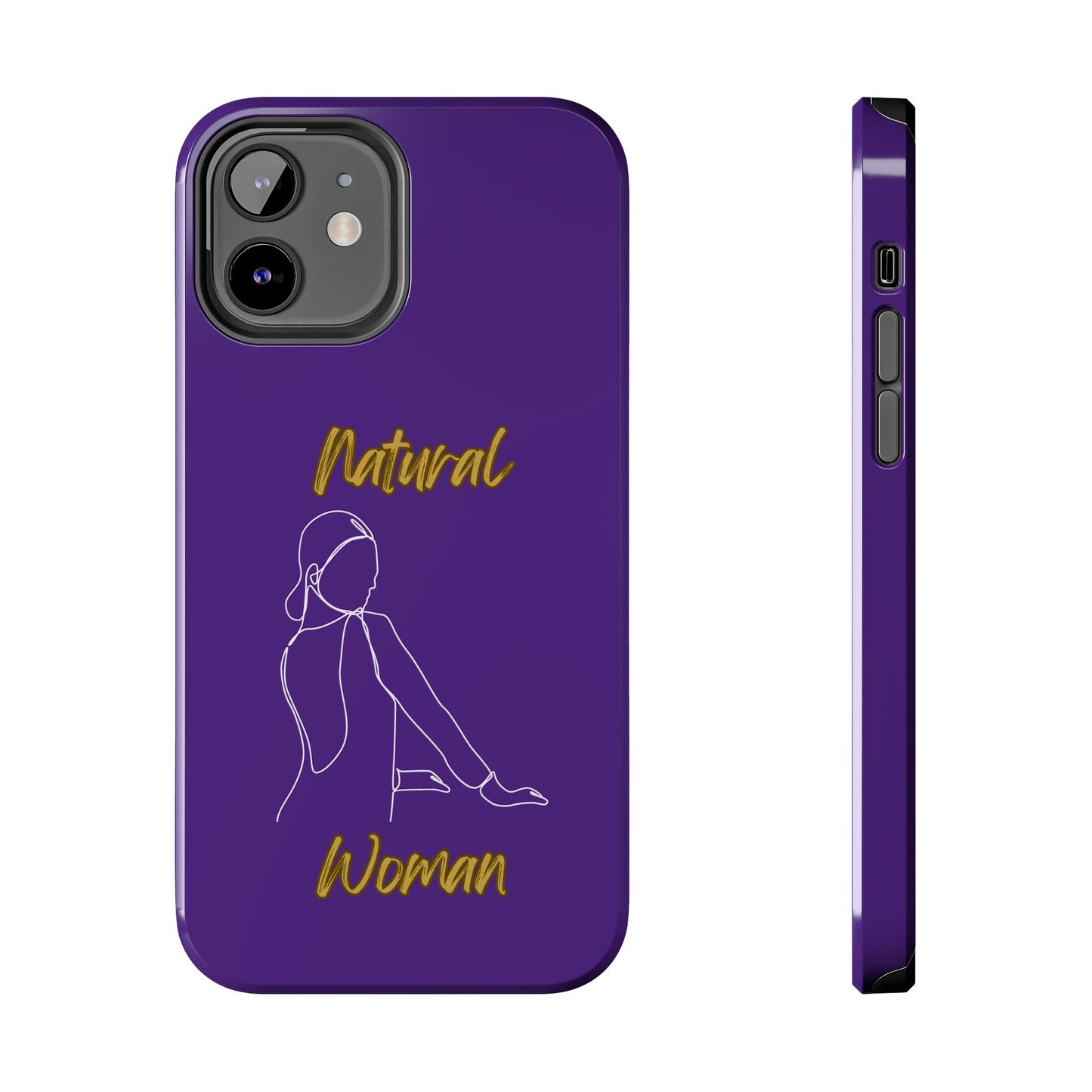 Natural Woman Hands Free (WL)Tough Phone Cases PURPLE