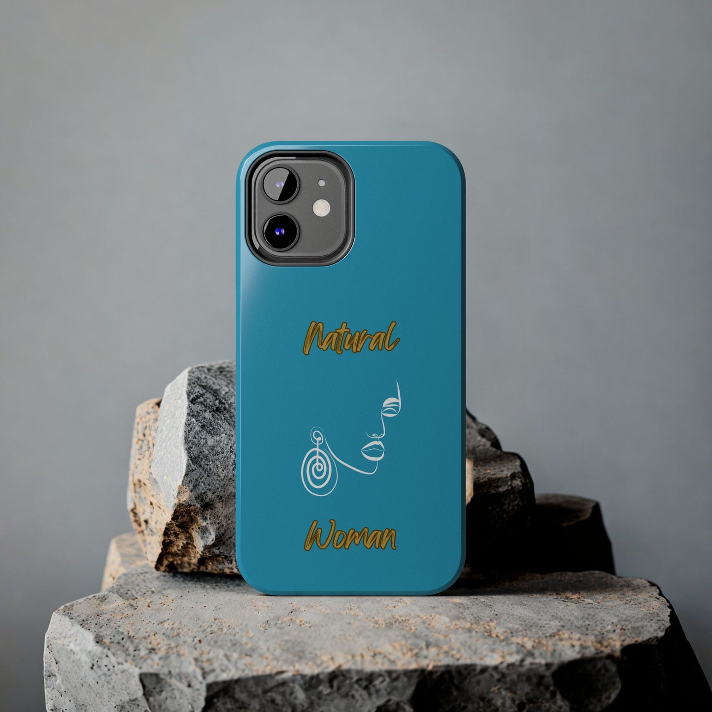 Natural Woman Music In My Soul (WL)Tough Phone Cases TURQUOISE