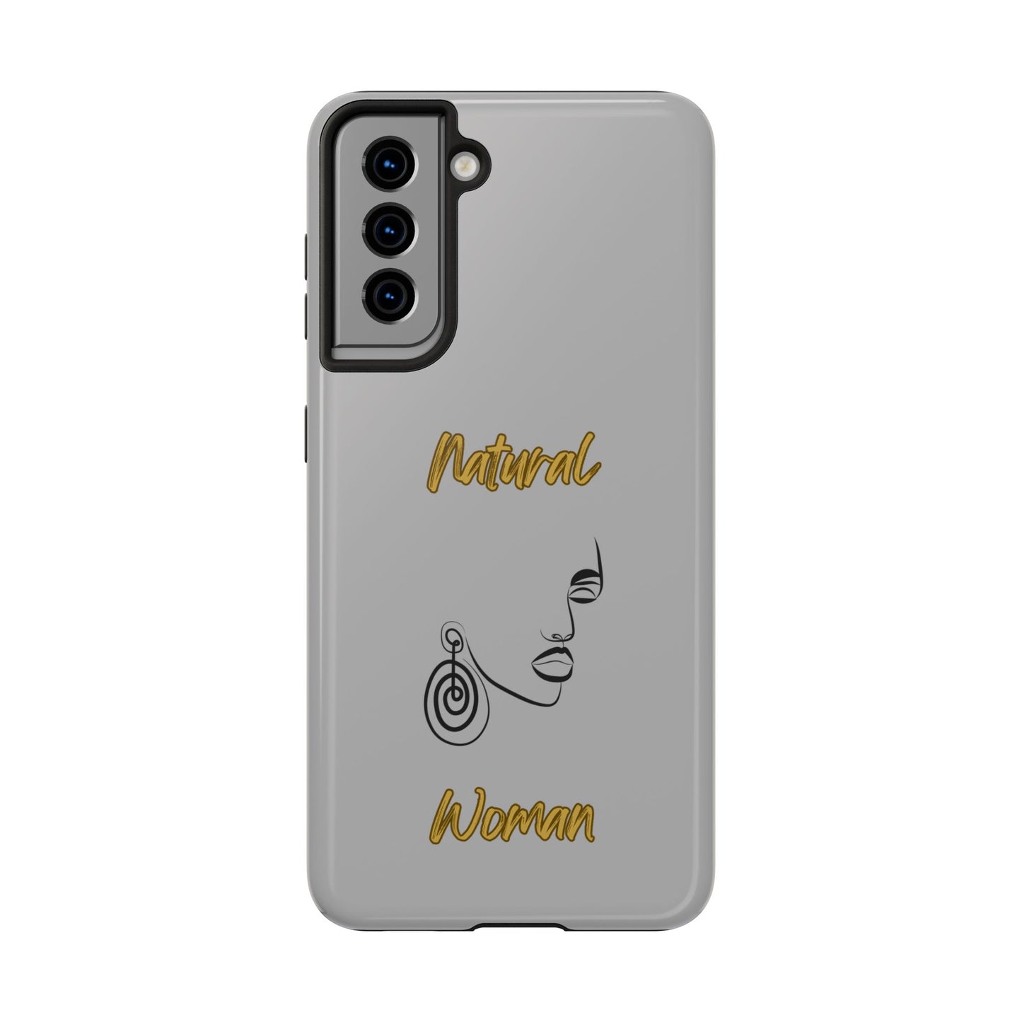 Natural Woman Music In My Soul (BL)Tough Phone Cases LIGHT GREY