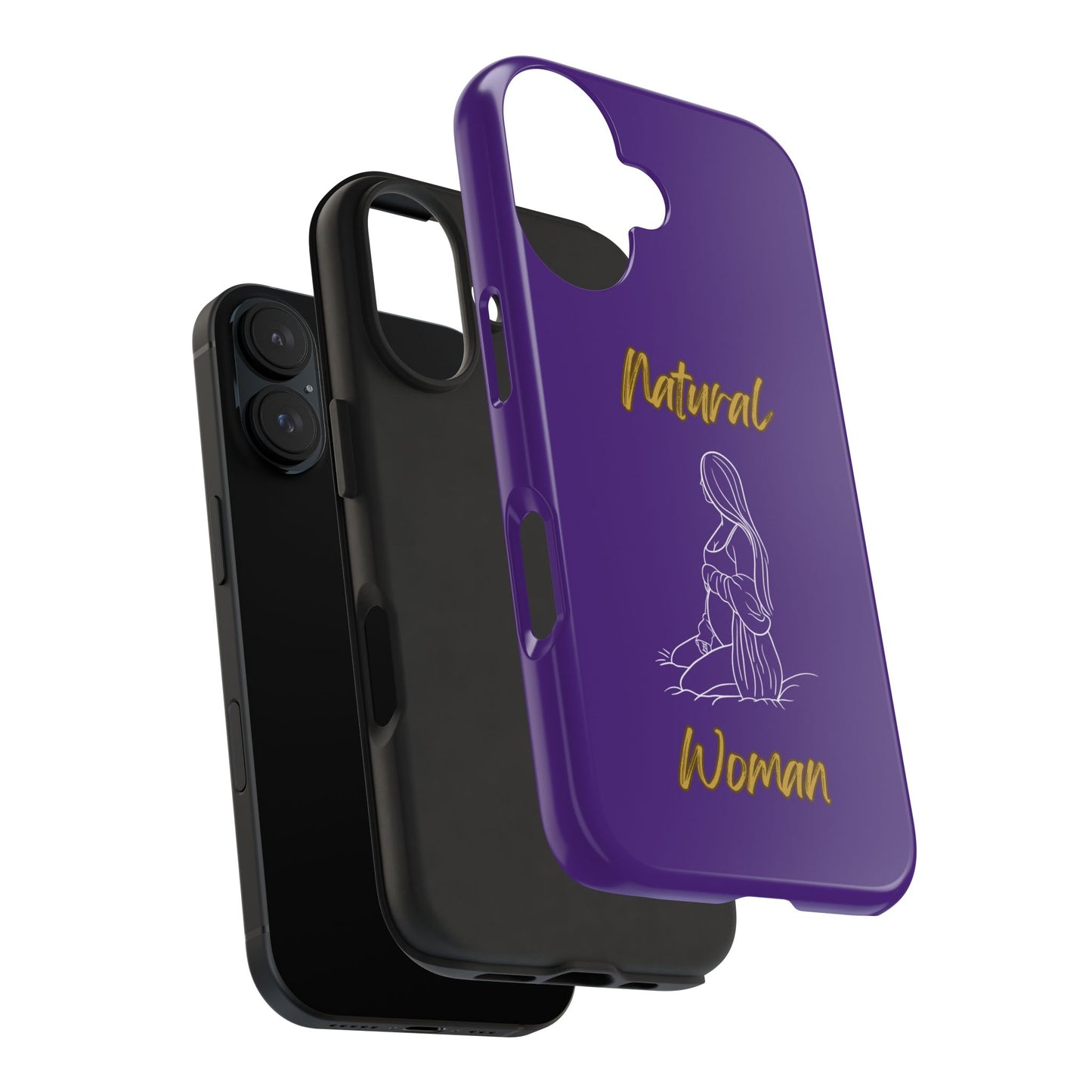 Natural Woman Expecting (WL)Tough Phone Cases PURPLE