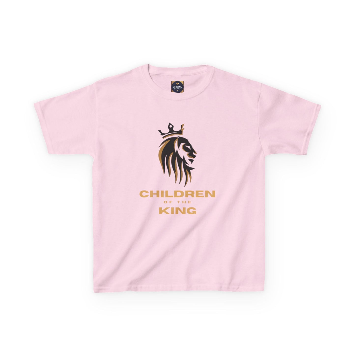 Children of the King Inspirational Kids Cotton T-Shirt (BL)
