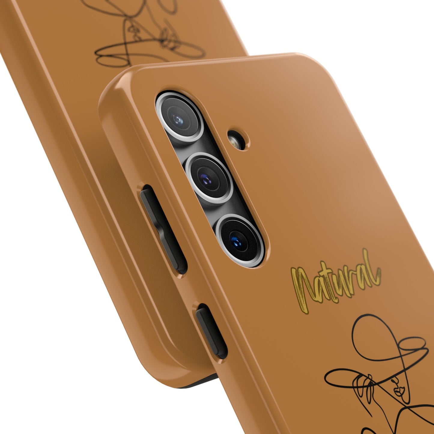 Natural Woman An Original (BL)Tough Phone Cases LIGHT BROWN