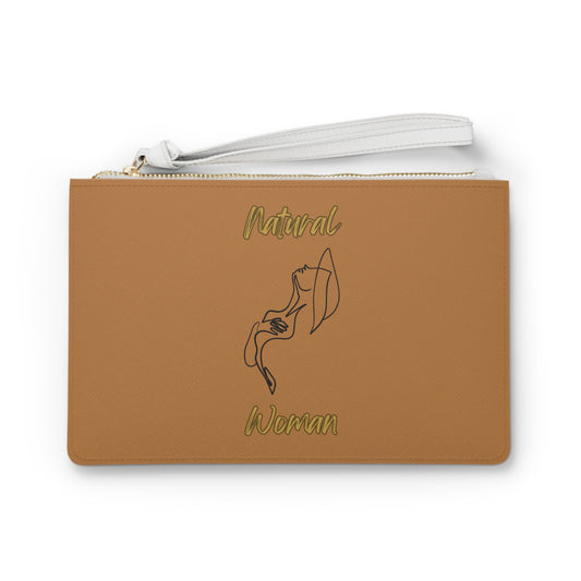 Natural Woman Free (BL) Clutch Bag LIGHT BROWN