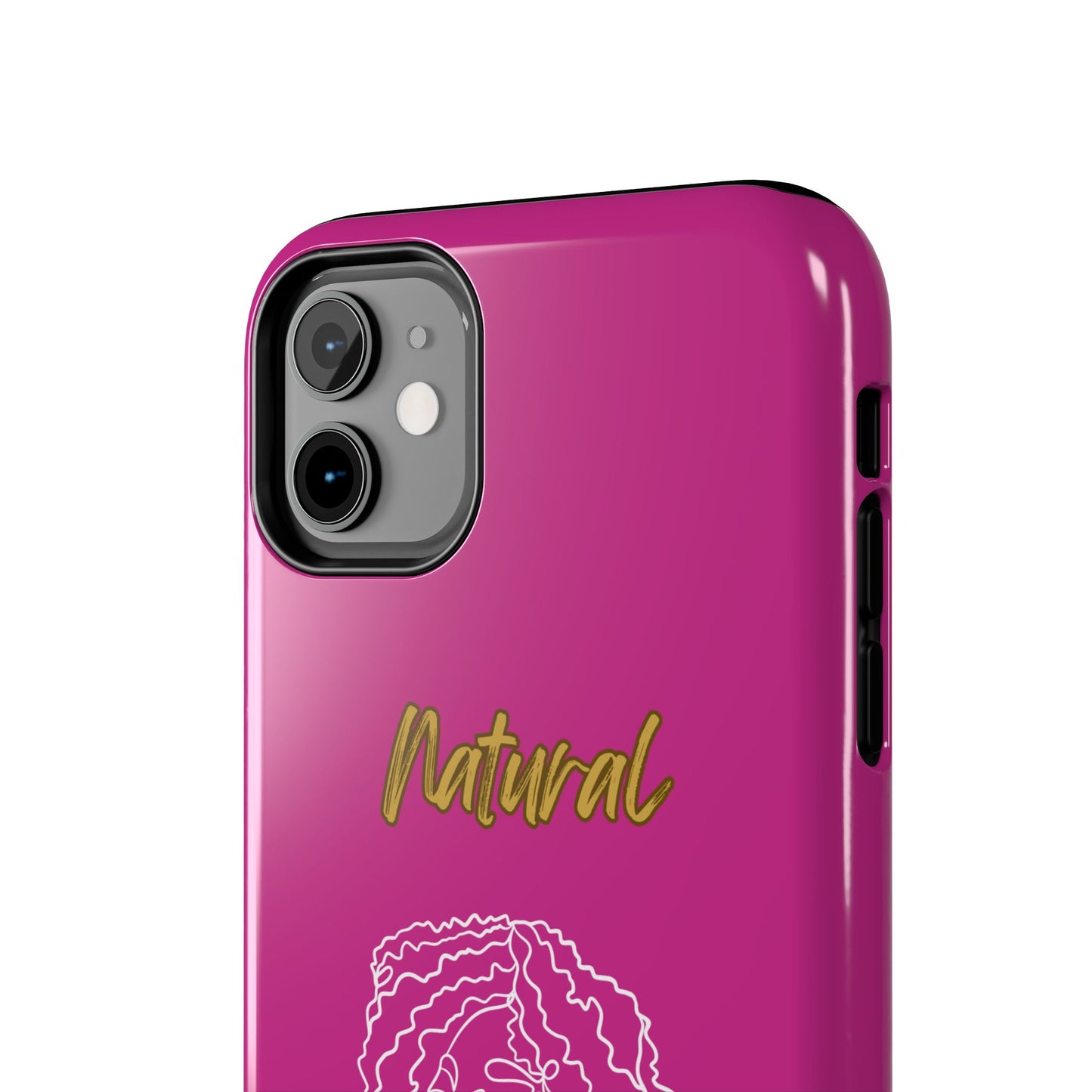 Natural Woman Naturally Me (WL)Tough Phone Cases PINK