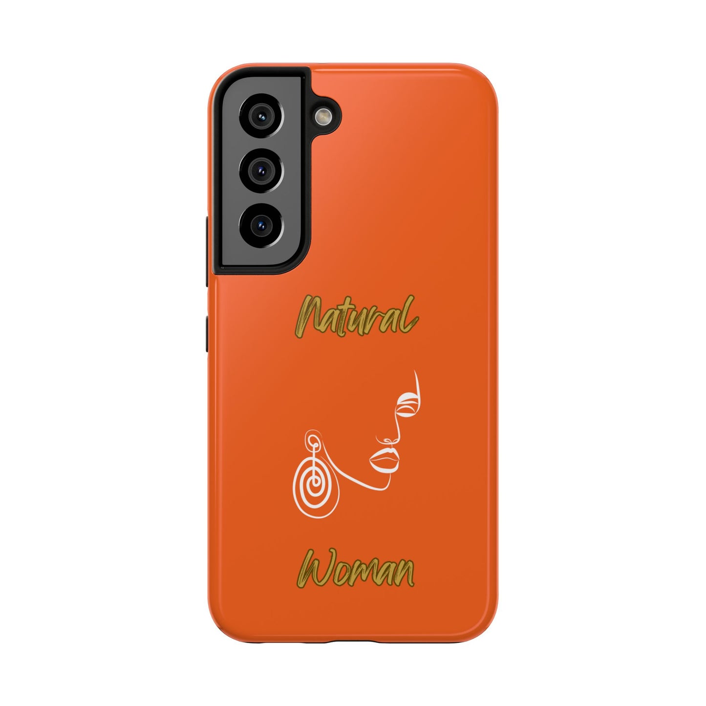 Natural Woman Music In My Soul (WL)Tough Phone Cases ORANGE