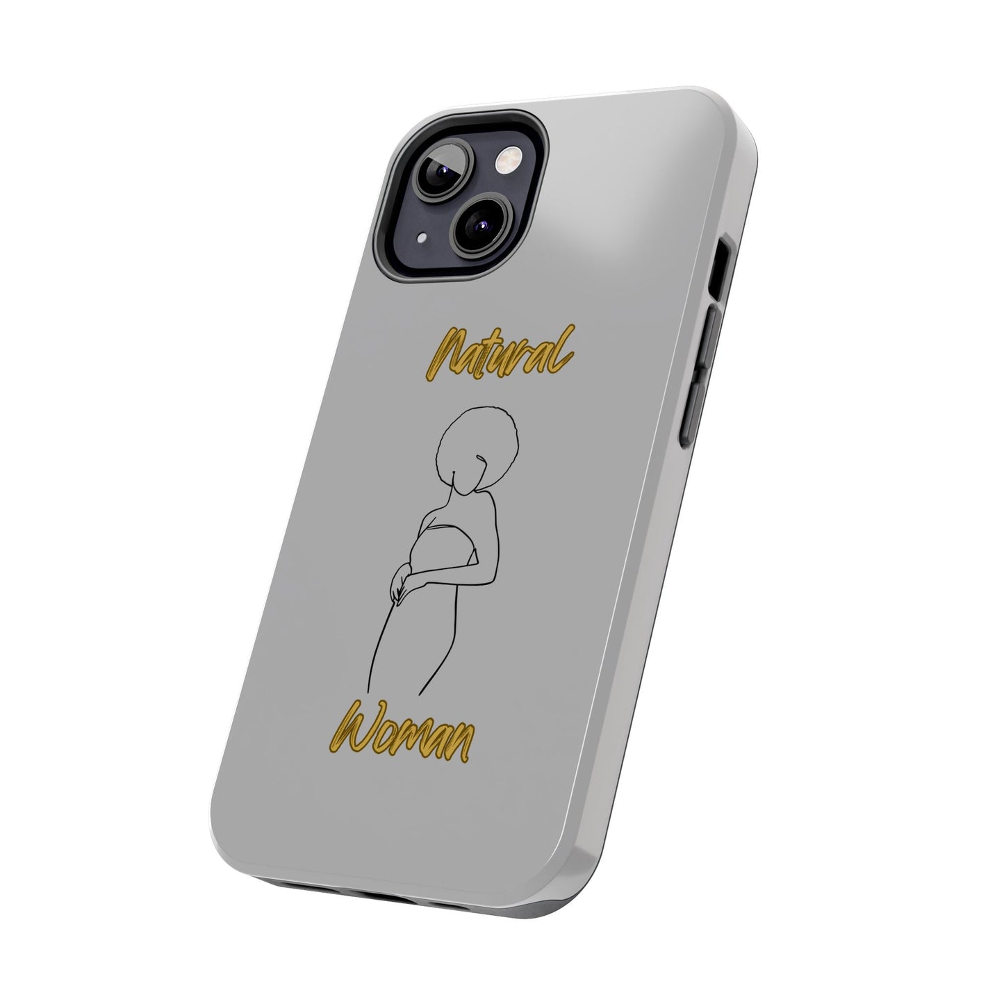Natural Woman Sho Nuff (BL)Tough Phone Cases LIGHT GREY