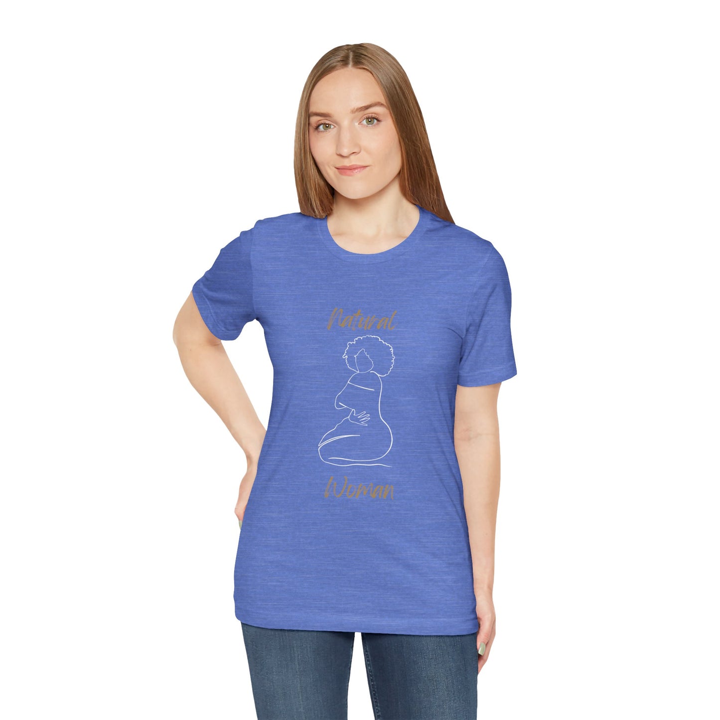 Natural Woman Hug (WL) Short Sleeve T-Shirt