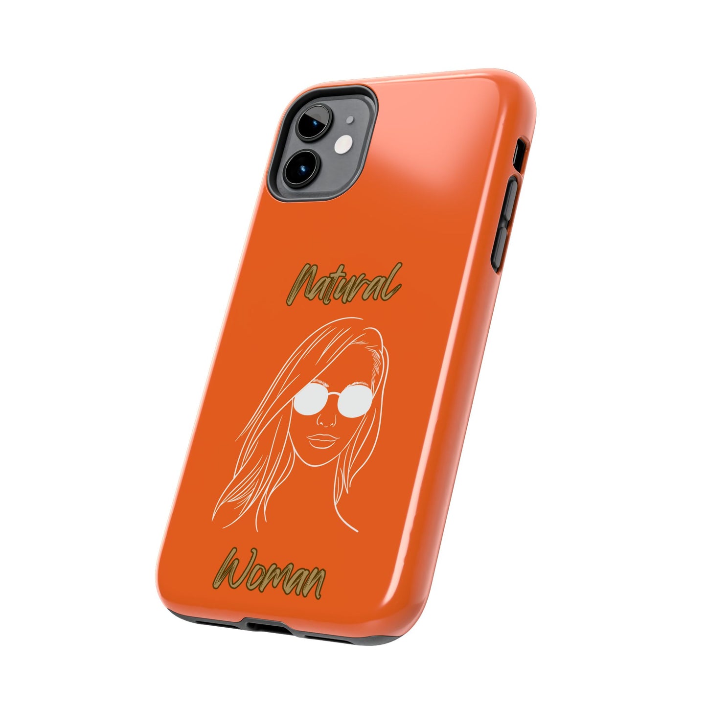 Natural Woman Shades (WL)Tough Phone Cases ORANGE