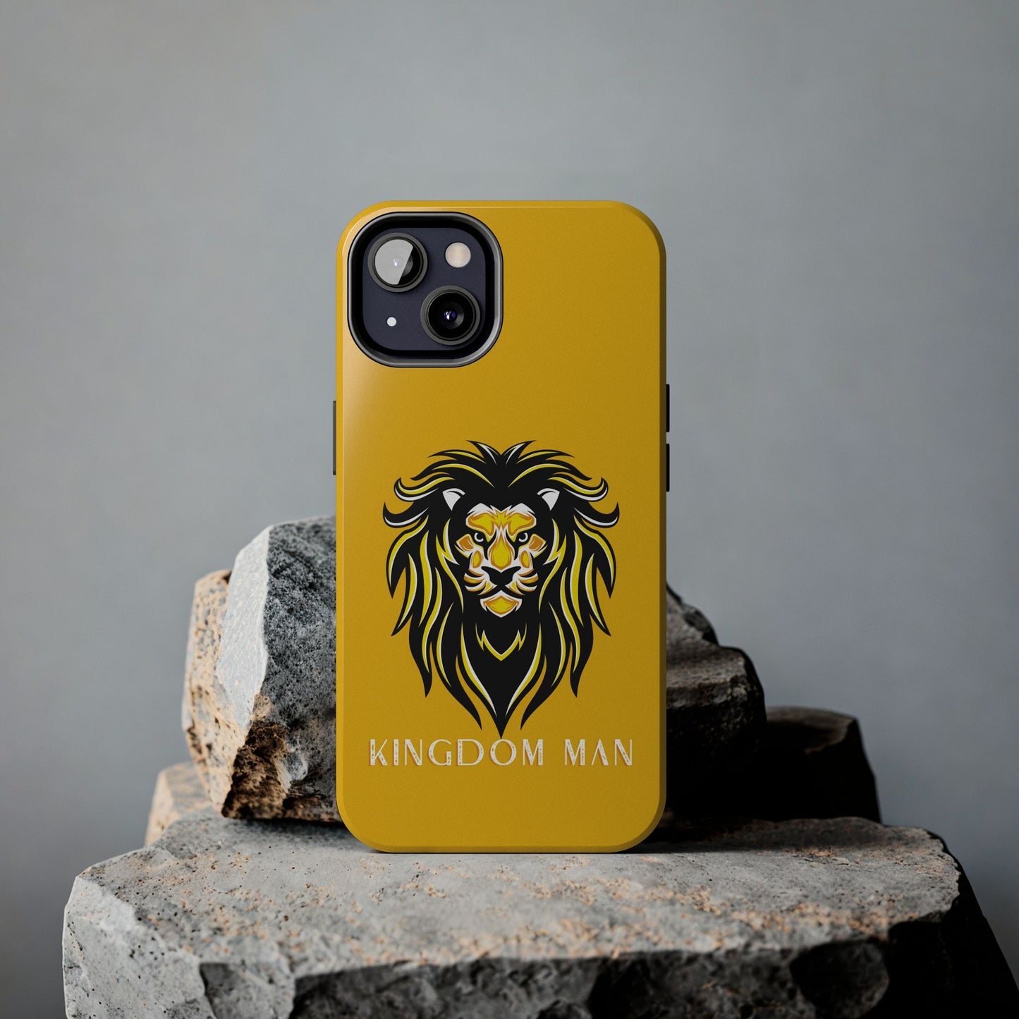 Kingdom Man (White-Gold Label) Tough Phone Case YELLOW