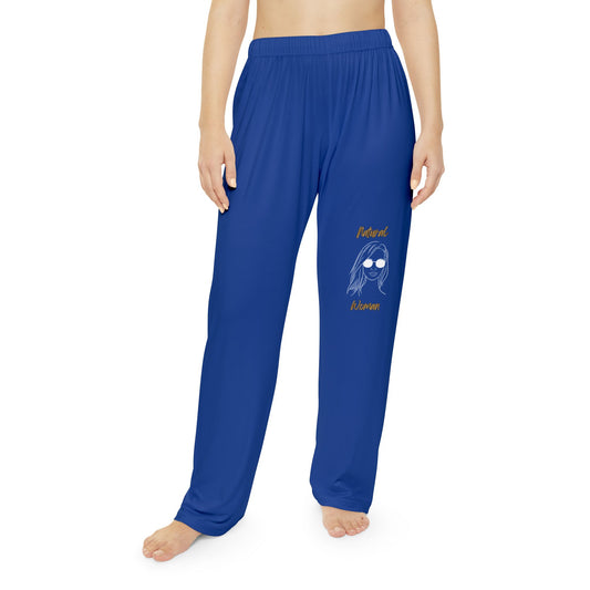 Natural Woman Shades (BL) Women's Pajama Pants DARK BLUE