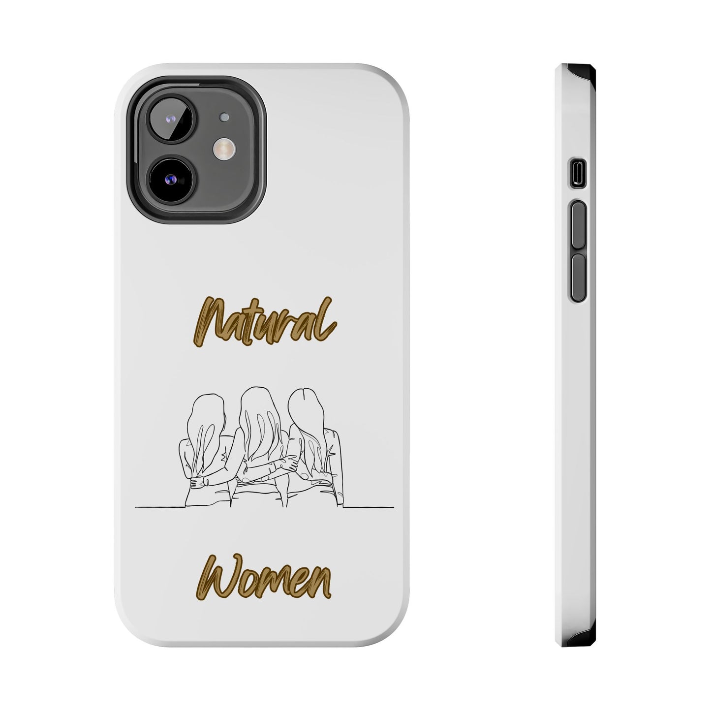 Natural Woman Loving Friends (BL)Tough Phone Cases WHITE