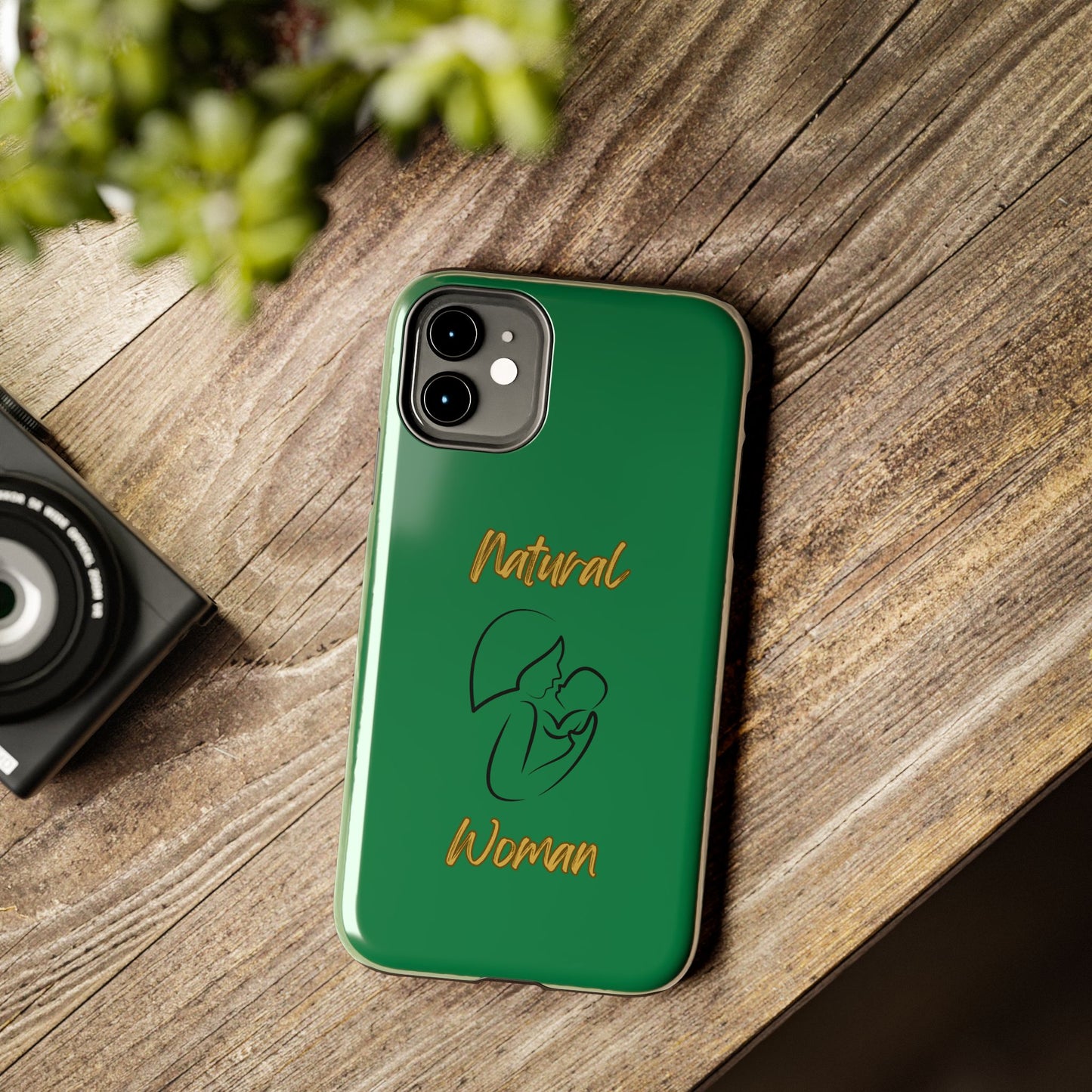 Natural Woman Long Awaited (BL)Tough Phone Cases DARK GREEN