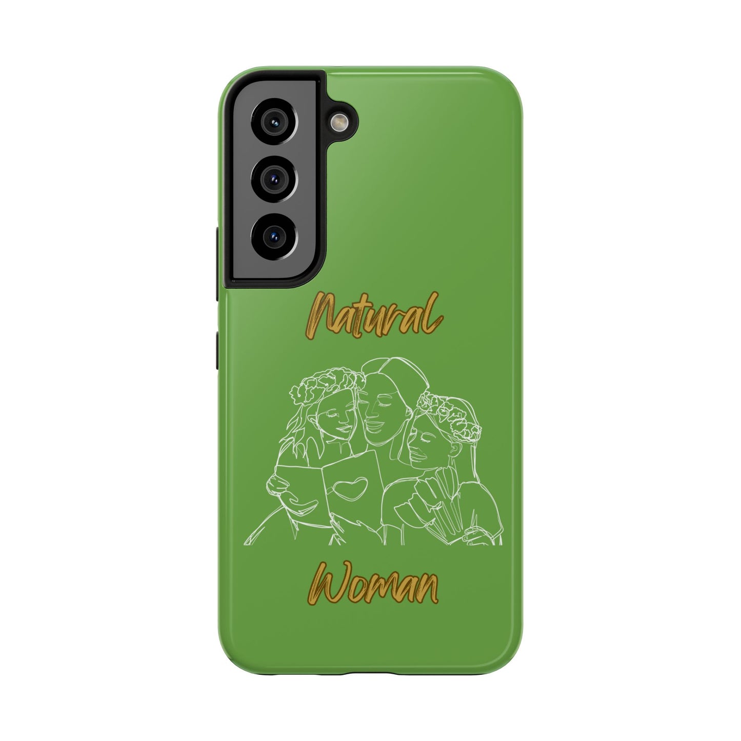 Natural Woman Me & My Girls (WL)Tough Phone Cases GREEN