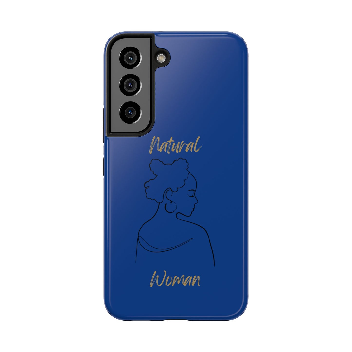 Natural Woman Twists (BL) Tough Phone Cases DARK BLUE