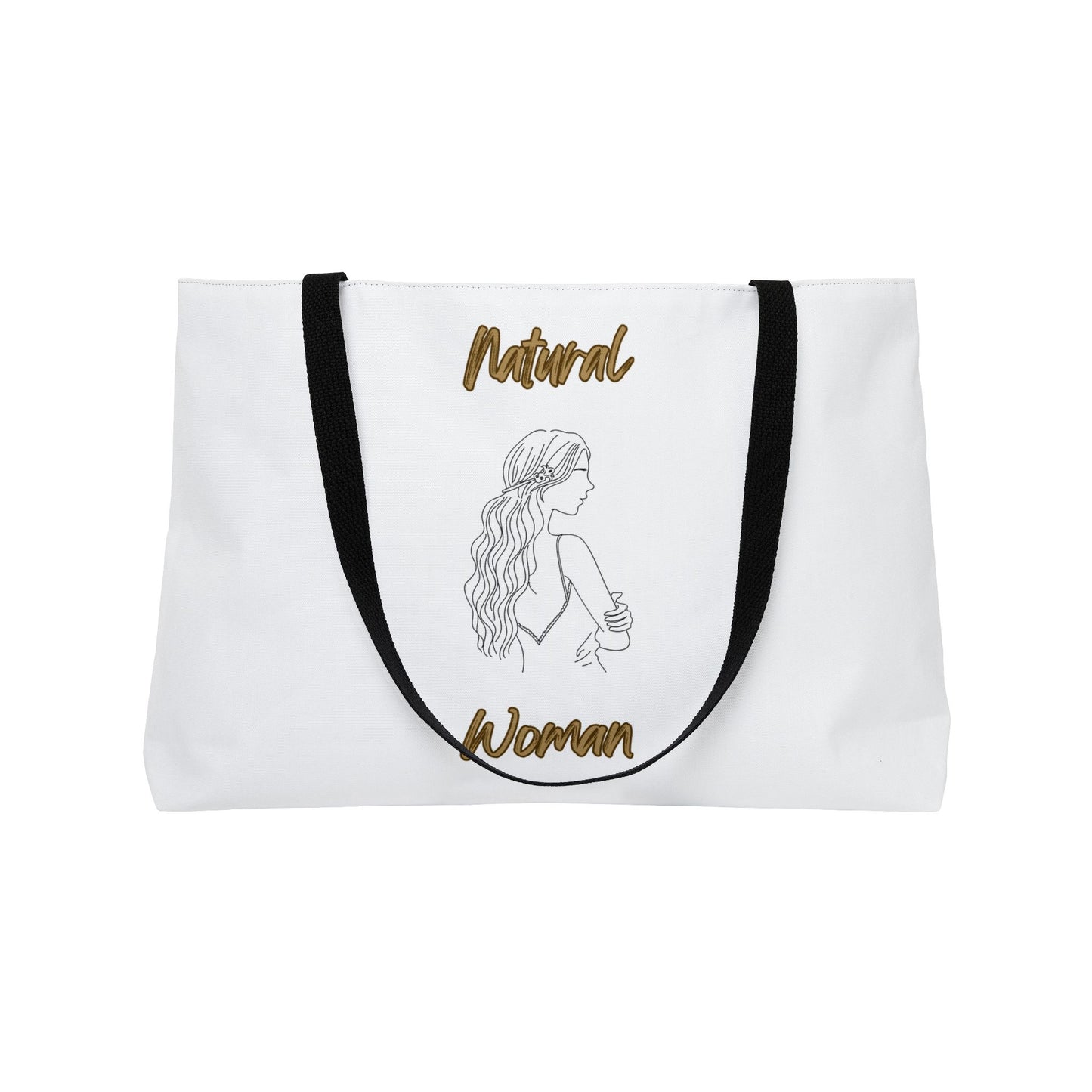 Natural Woman Young Woman (BL) Weekender Tote Bag WHITE