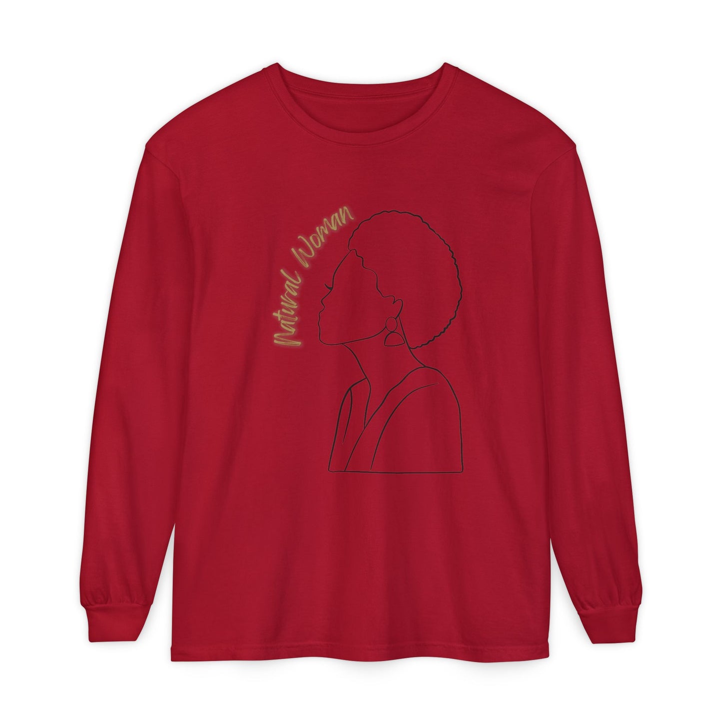 Natural Woman Sm Fro (BL) Long Sleeve T-Shirt
