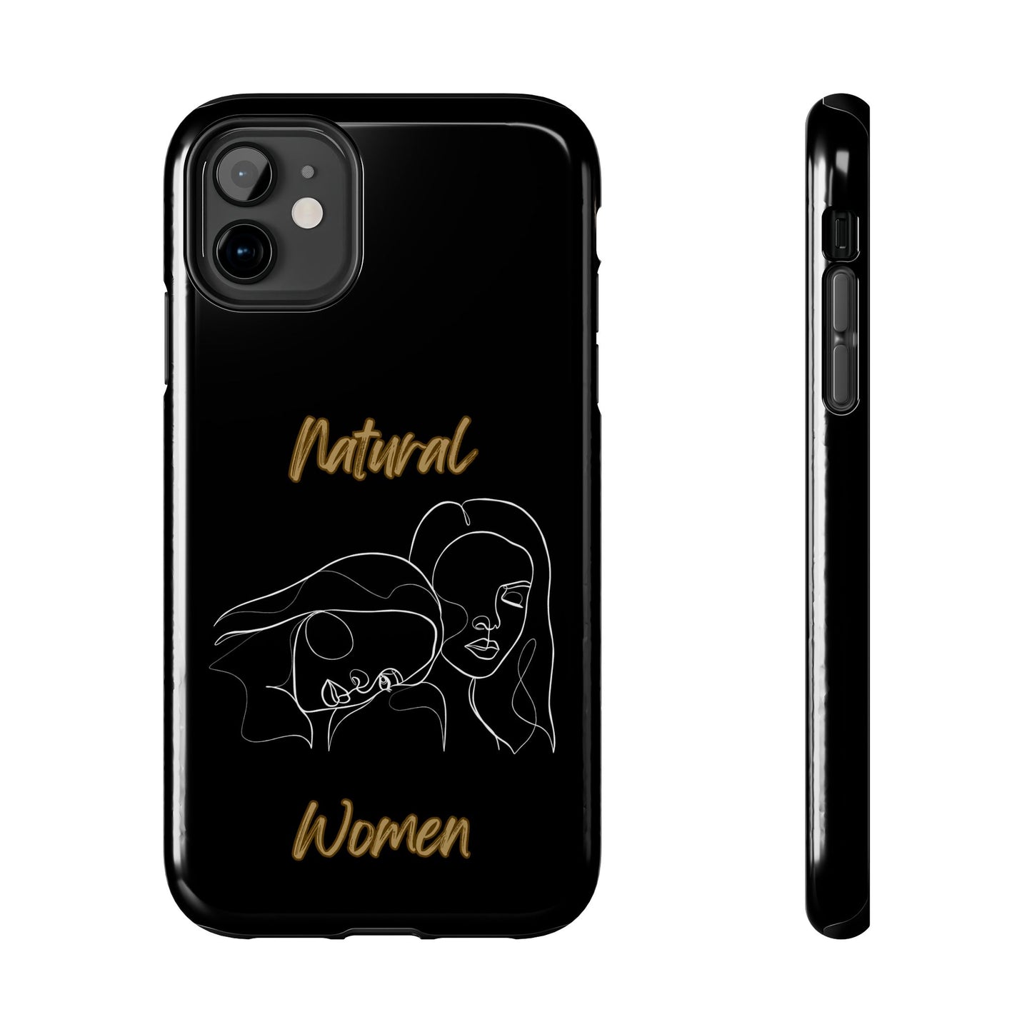 Natural Woman Sisters (WL)Tough Phone Cases BLACK