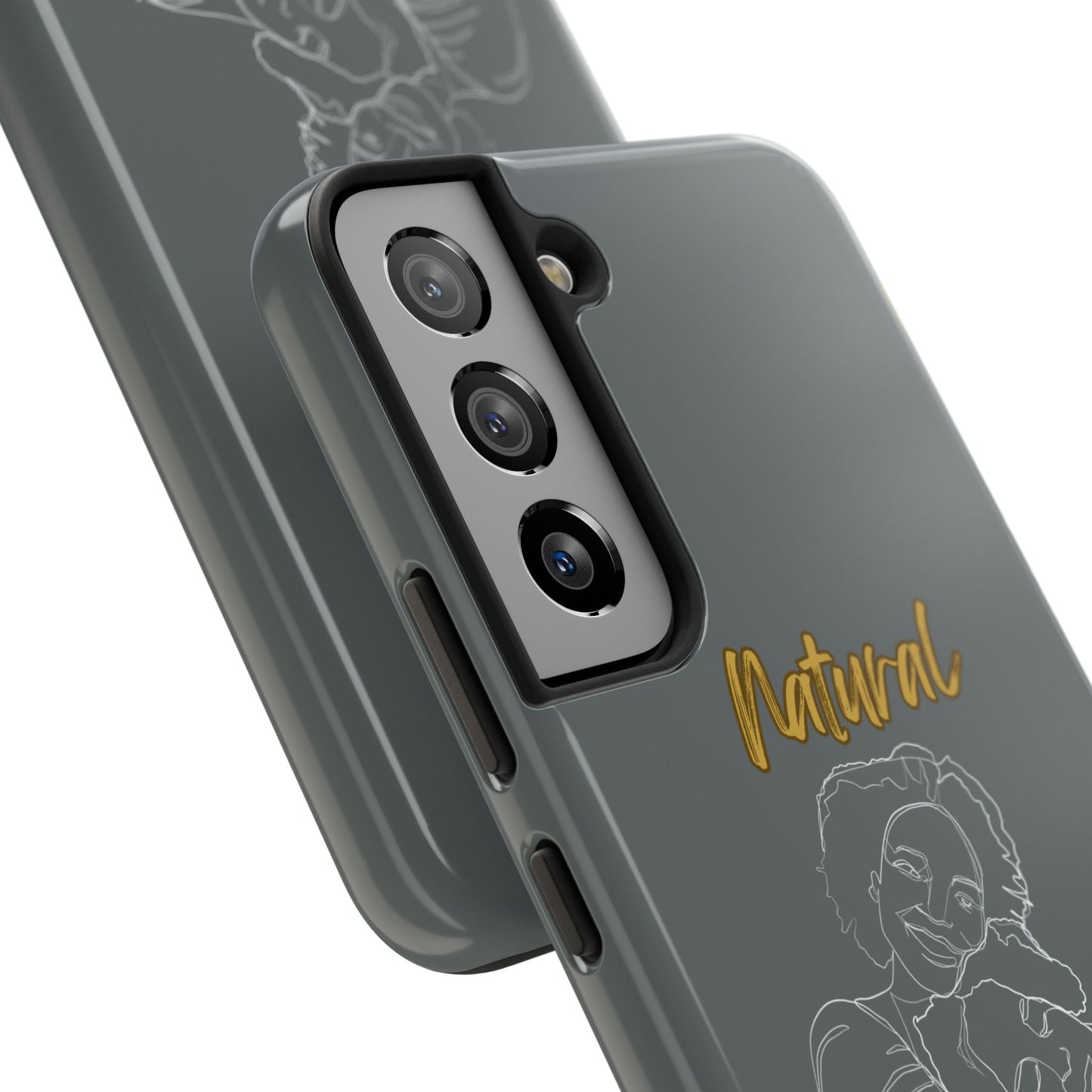 Natural Woman Loving Embrace (WL)Tough Phone Cases DARK GREY