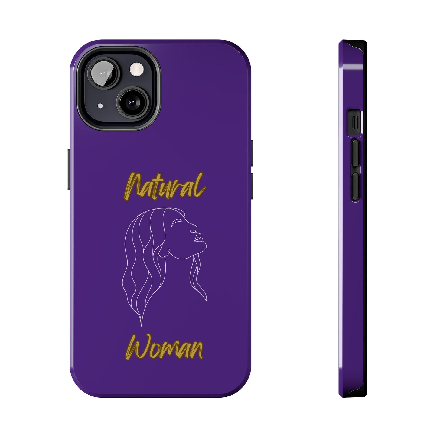 Natural Woman Breeze On Face (WL)Tough Phone Cases PURPLE