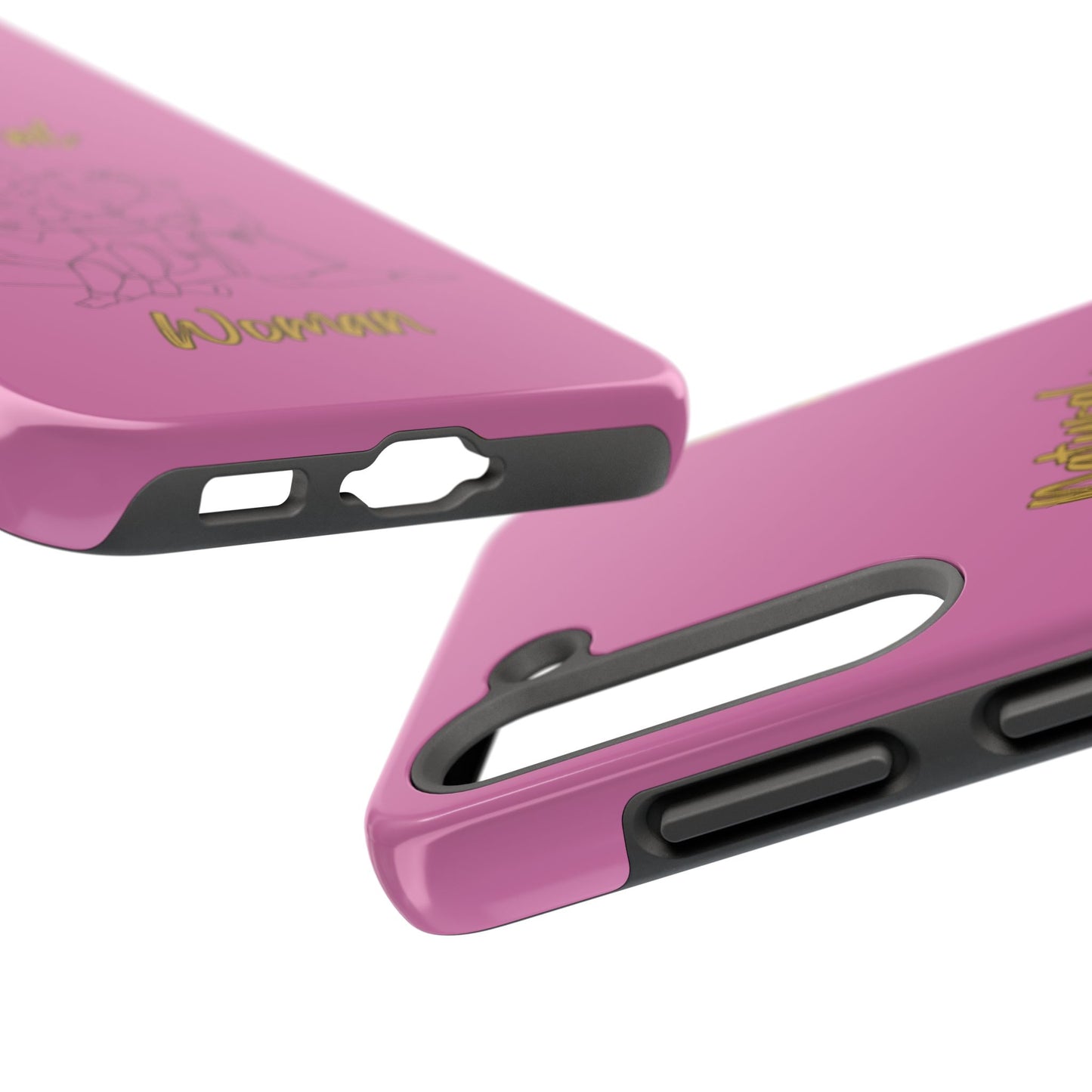 Natural Woman Bear Hugs (BL) Tough Phone Cases LIGHT PINK