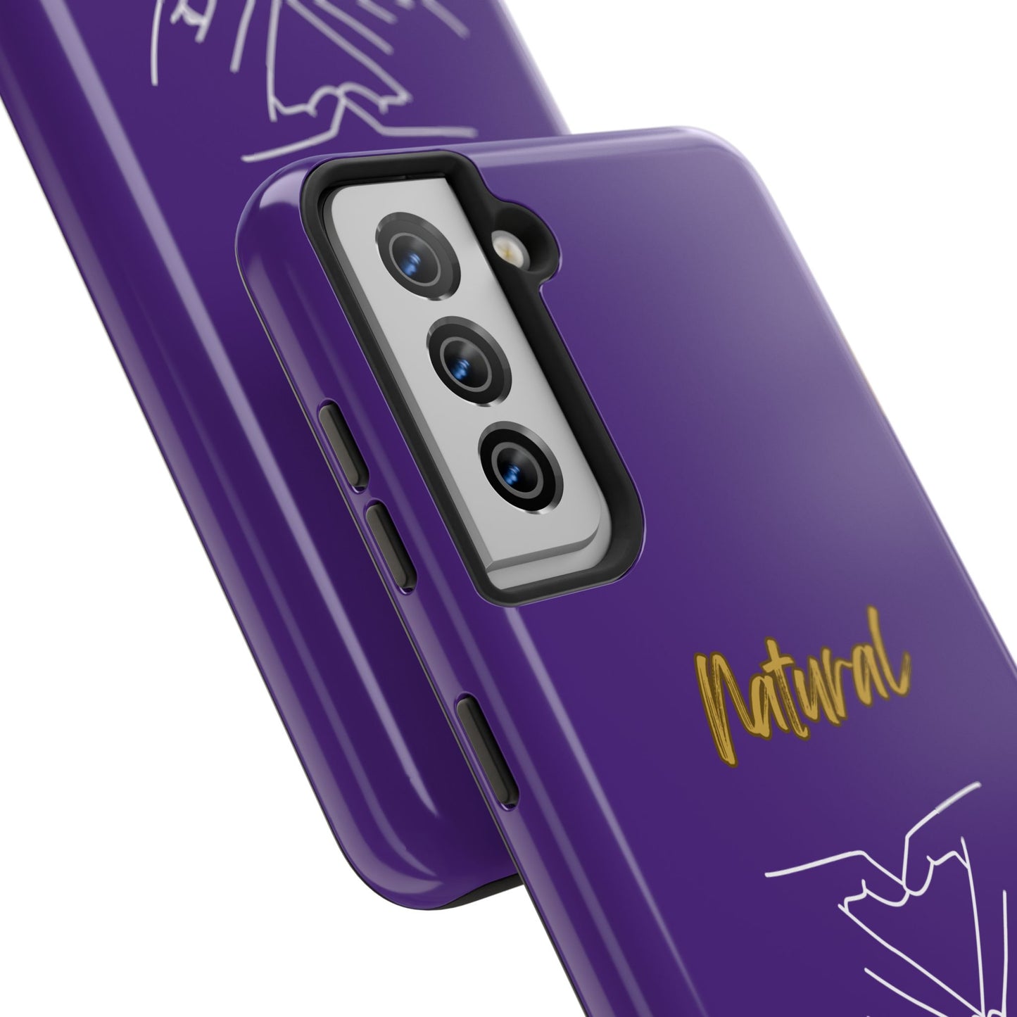 Natural Woman I Love You (WL)Tough Phone Cases PURPLE