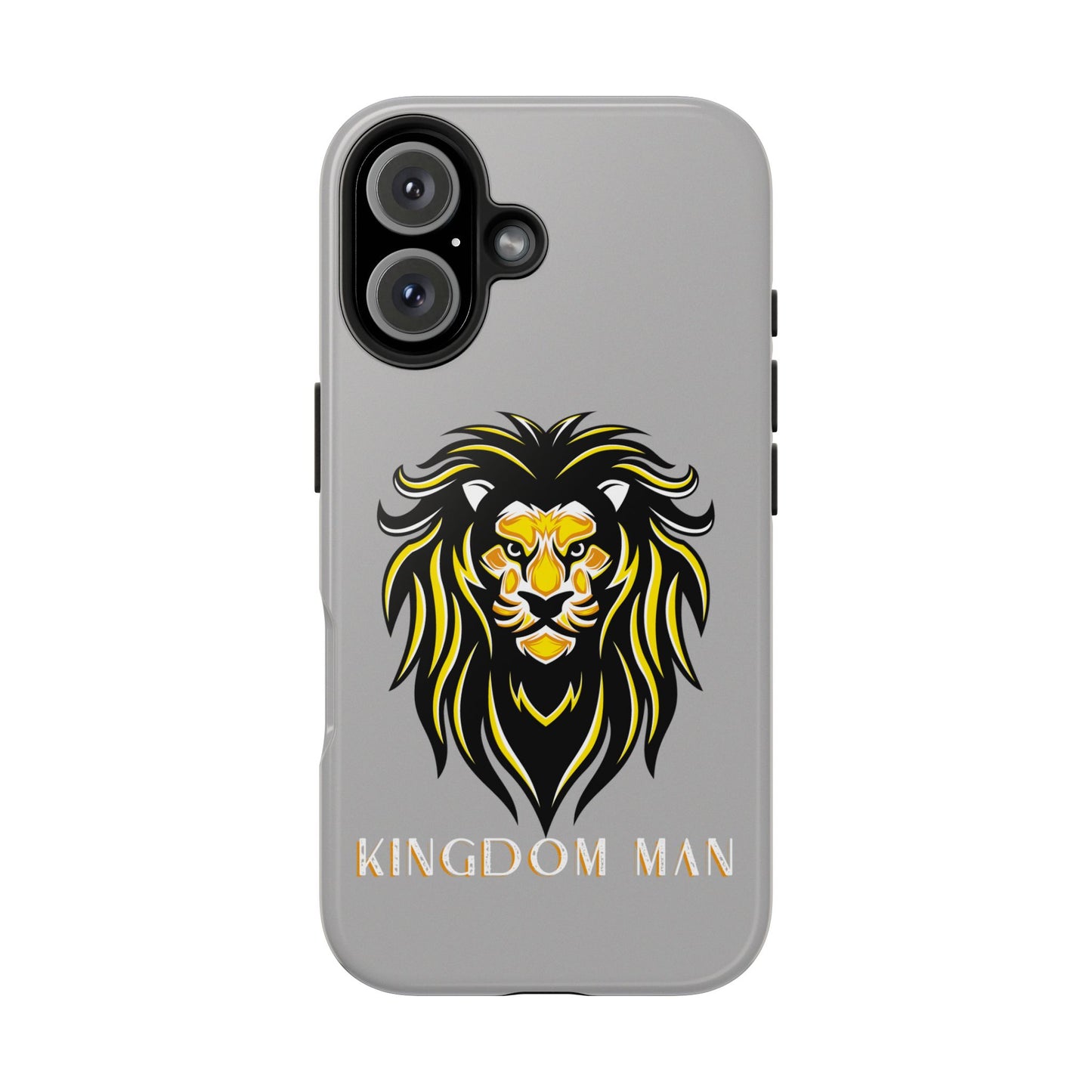 Kingdom Man (White-Gold Label) Tough Phone Case LIGHT GREY