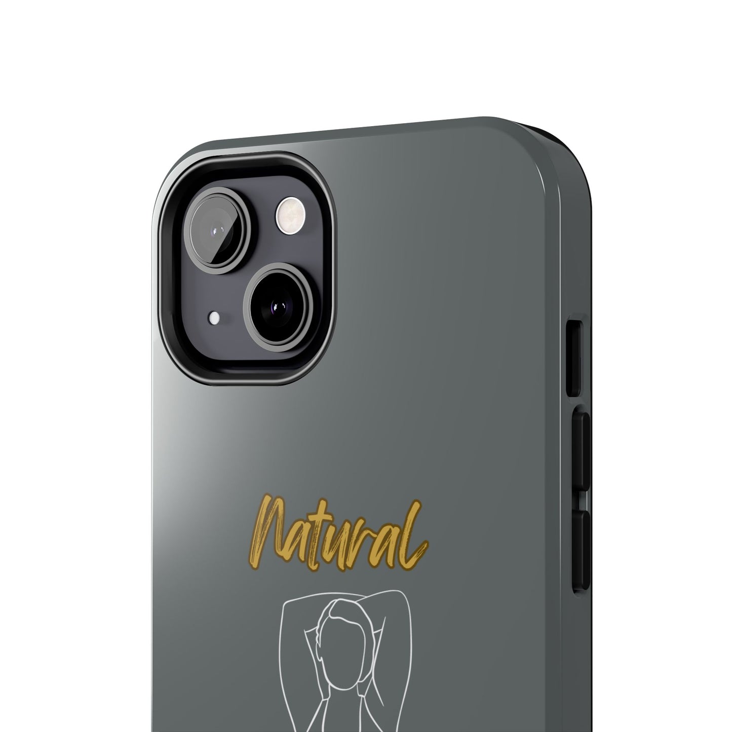 Natural Woman I Love Me (WL)Tough Phone Cases DARK GREY