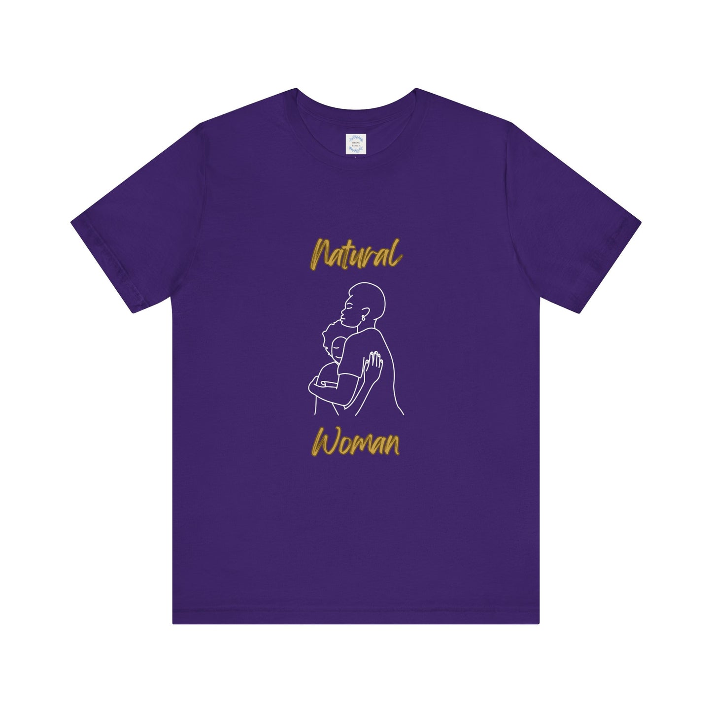 Natural Woman Safe With Momma (WL) Short Sleeve T-Shirt