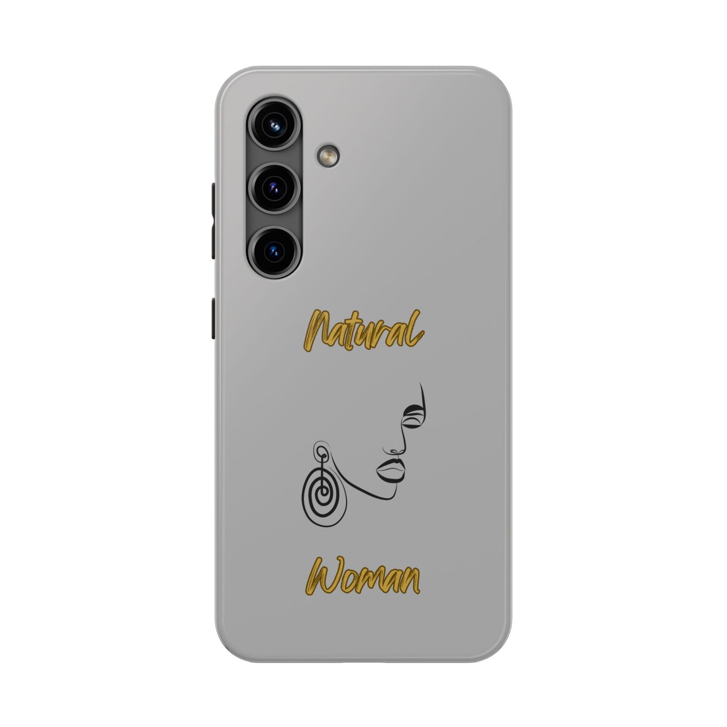 Natural Woman Music In My Soul (BL)Tough Phone Cases LIGHT GREY