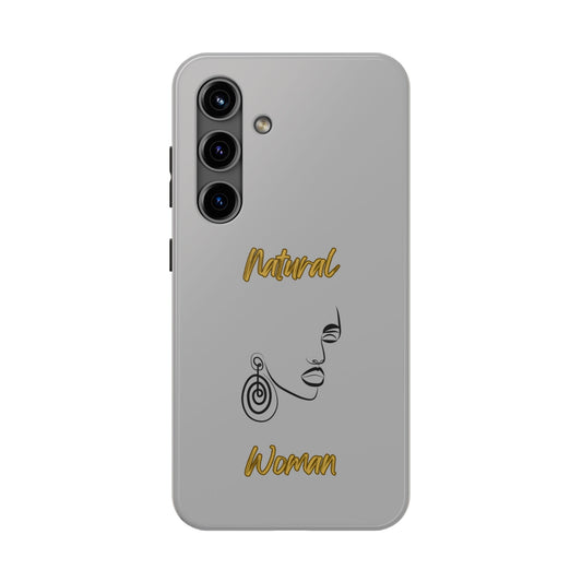 Natural Woman Music In My Soul (BL)Tough Phone Cases LIGHT GREY