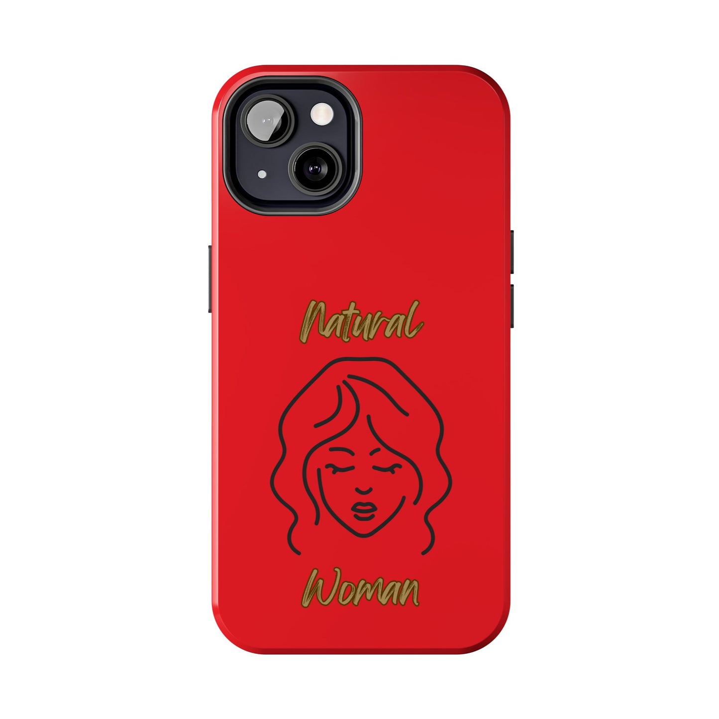 Natural Woman Modest (BL)Tough Phone Cases RED