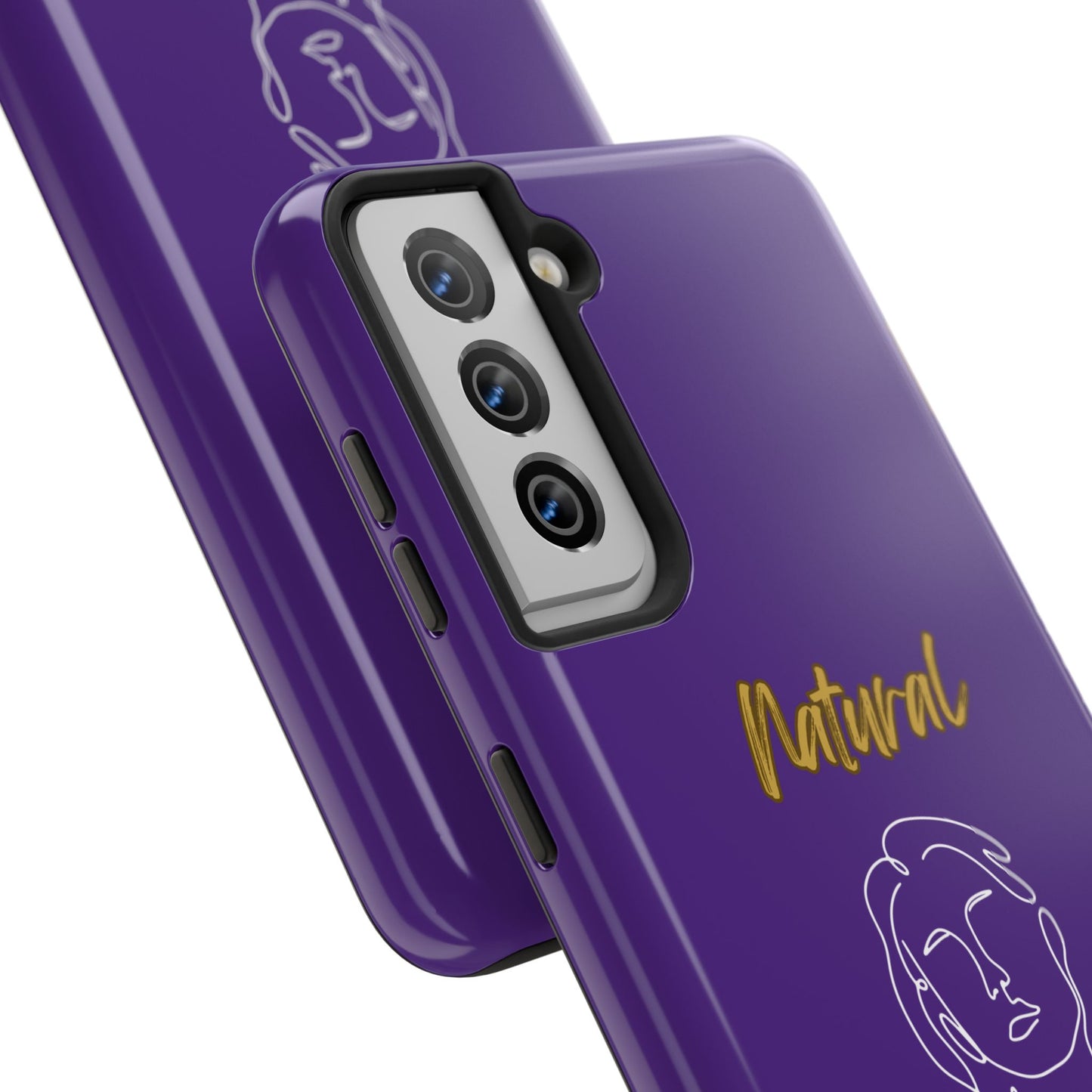 Natural Woman Hello (WL)Tough Phone Cases PURPLE