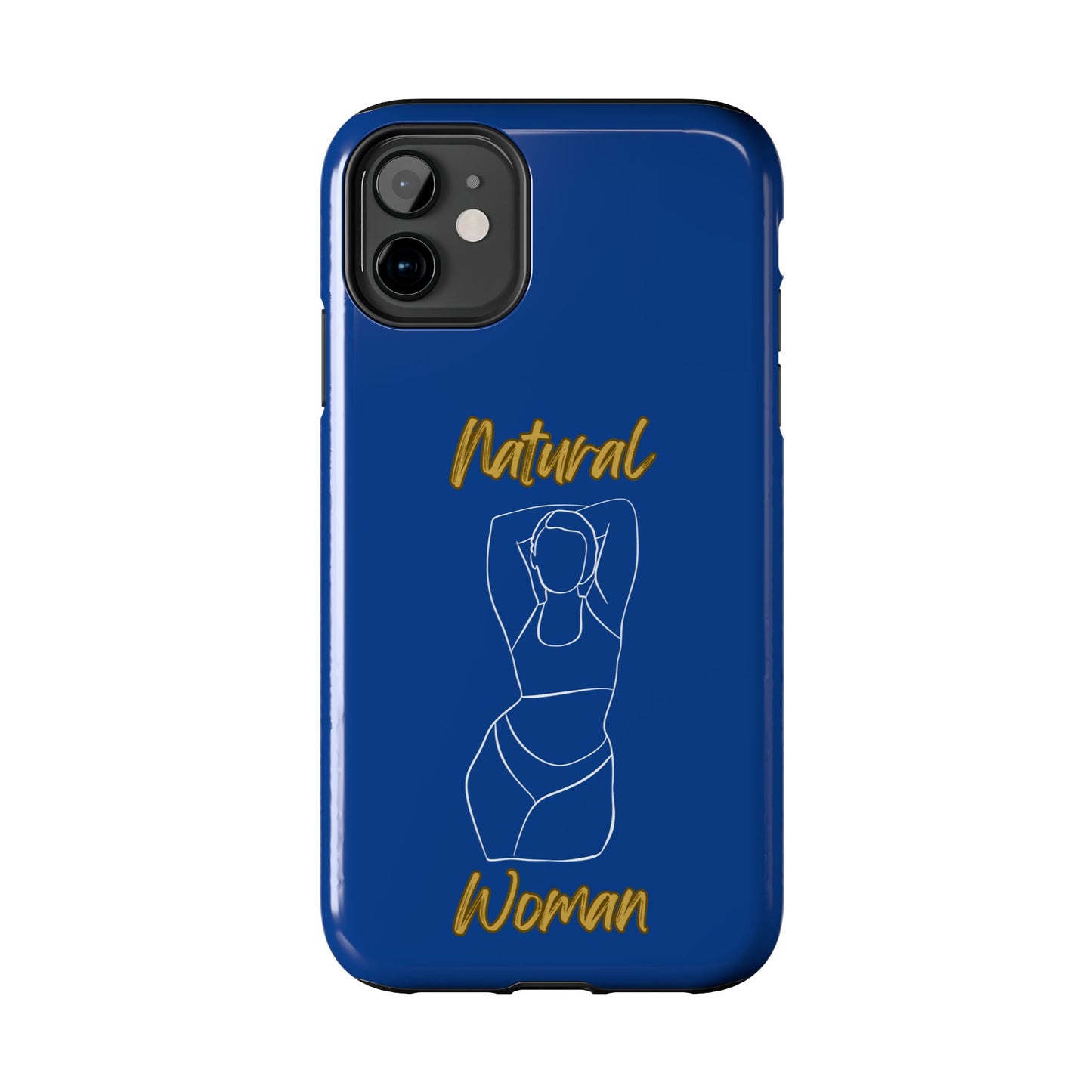 Natural Woman I Love Me (WL)Tough Phone Cases DARK BLUE