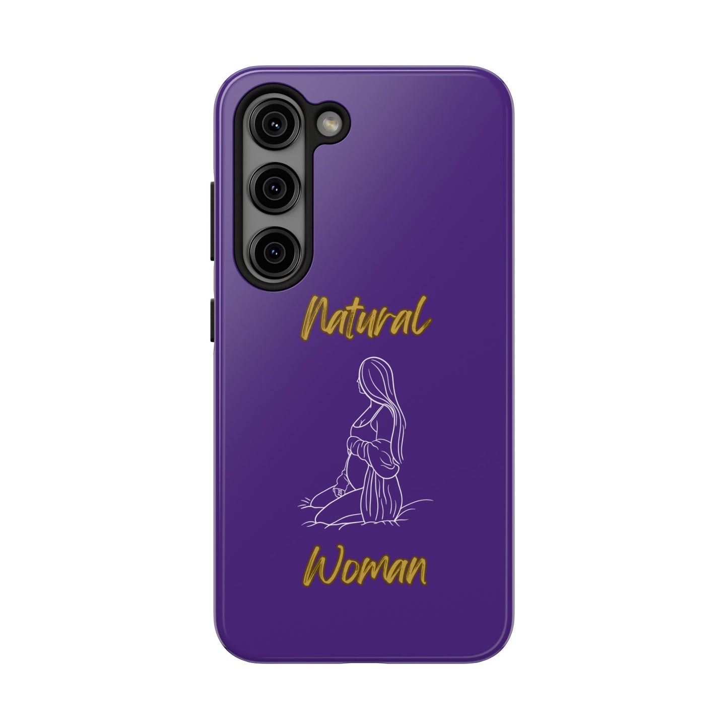 Natural Woman Expecting (WL)Tough Phone Cases PURPLE